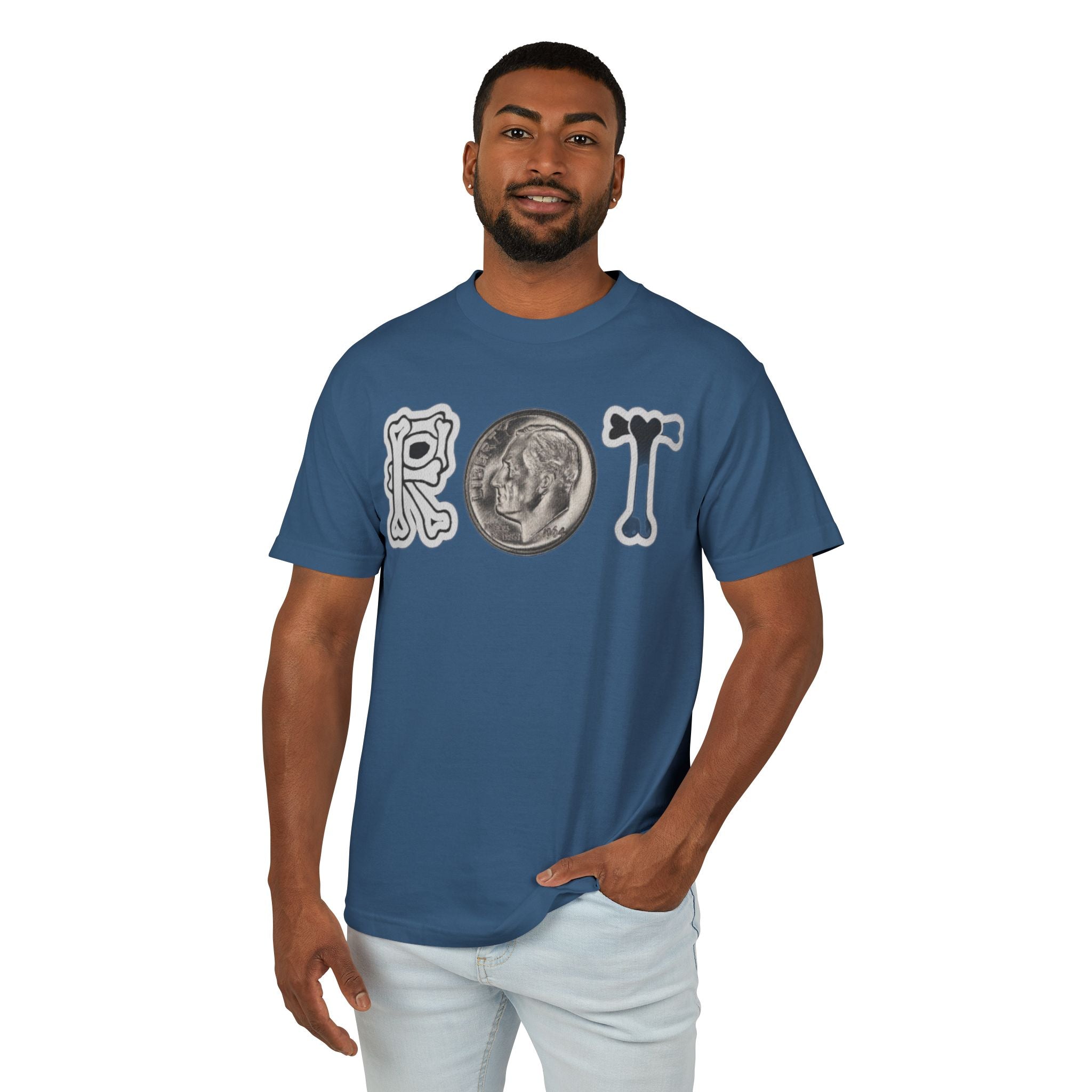 Proof Pain Pays Cotton Tee — ROT Coin Front & 'PROOF PAIN PAYS' Back