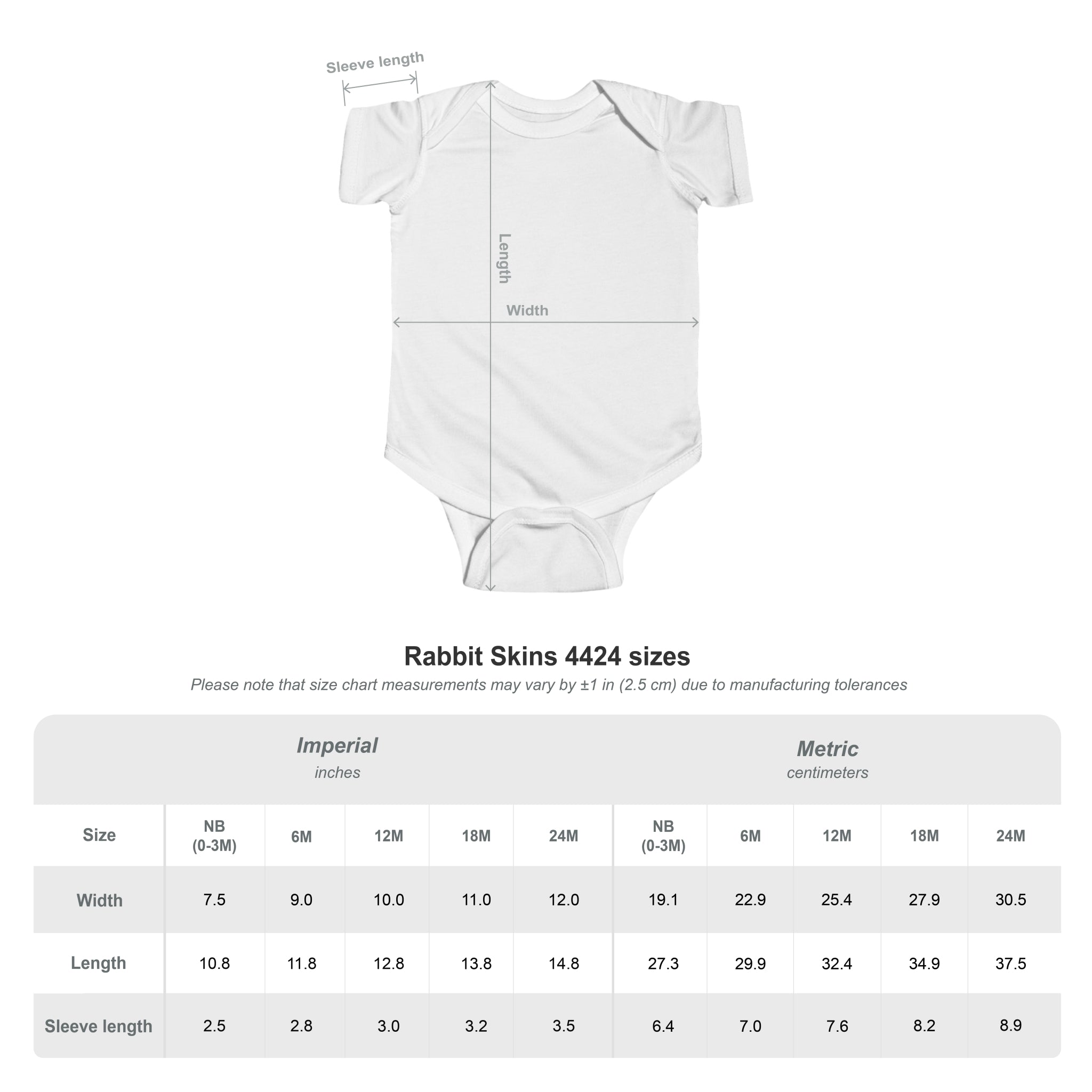 Infant Bodysuit "Made It Out" Minimal Logo Baby Onesie