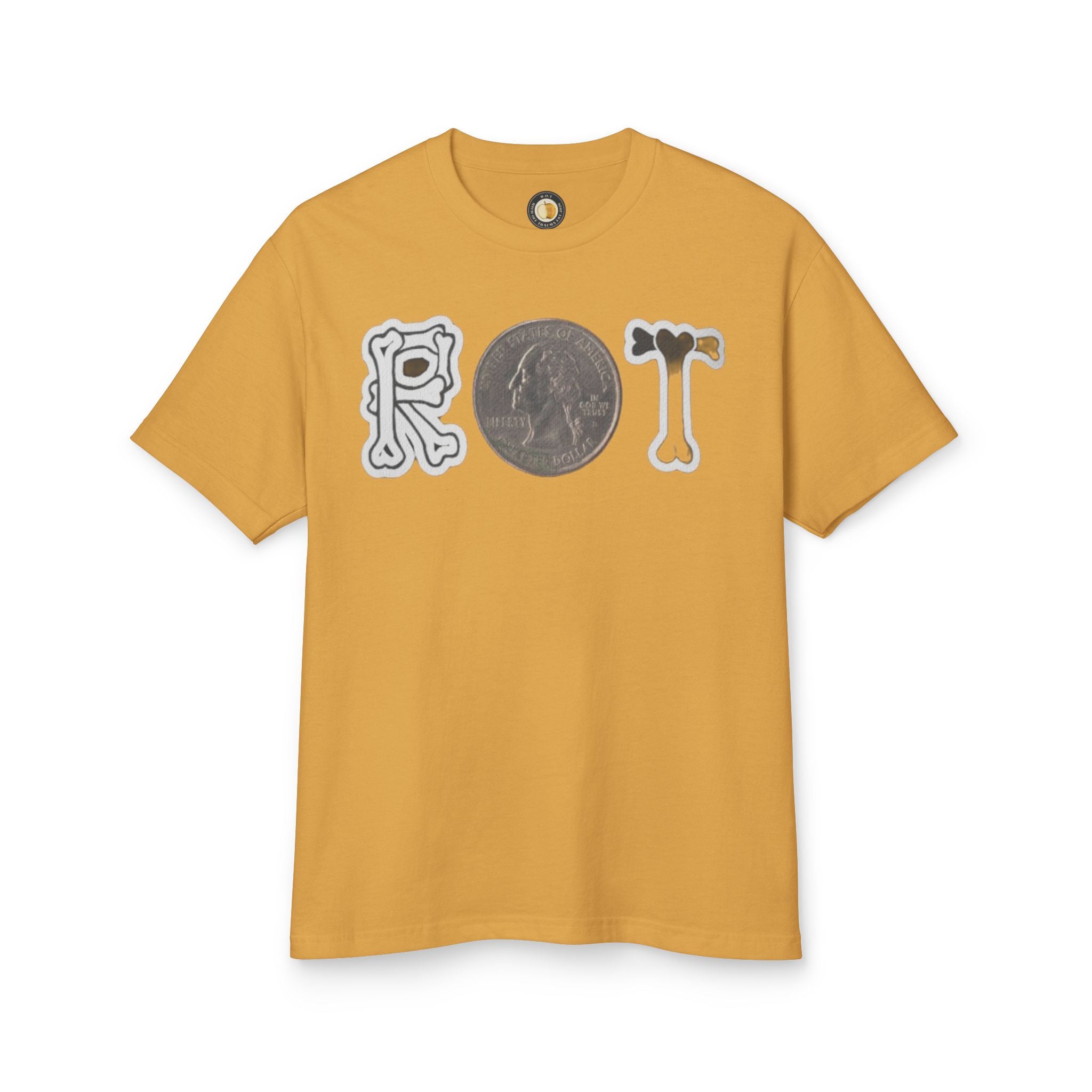 Proof Pain Pays Graphic Tee — Distressed Gothic Lettering Cotton T‑Shirt