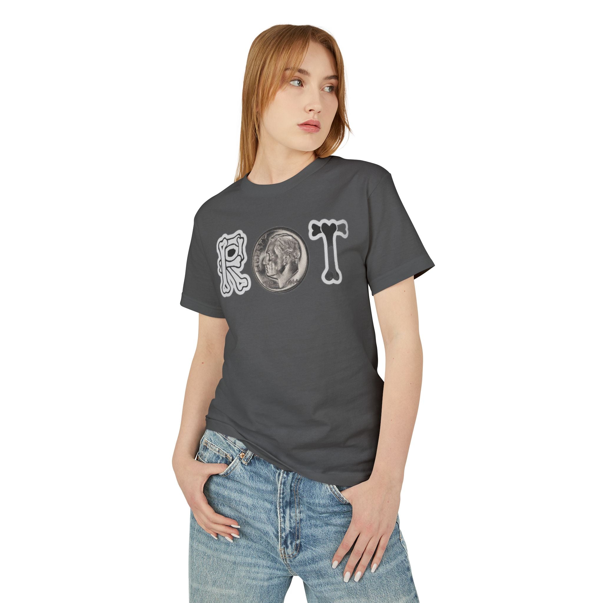 Proof Pain Pays Cotton Tee — ROT Coin Front & 'PROOF PAIN PAYS' Back