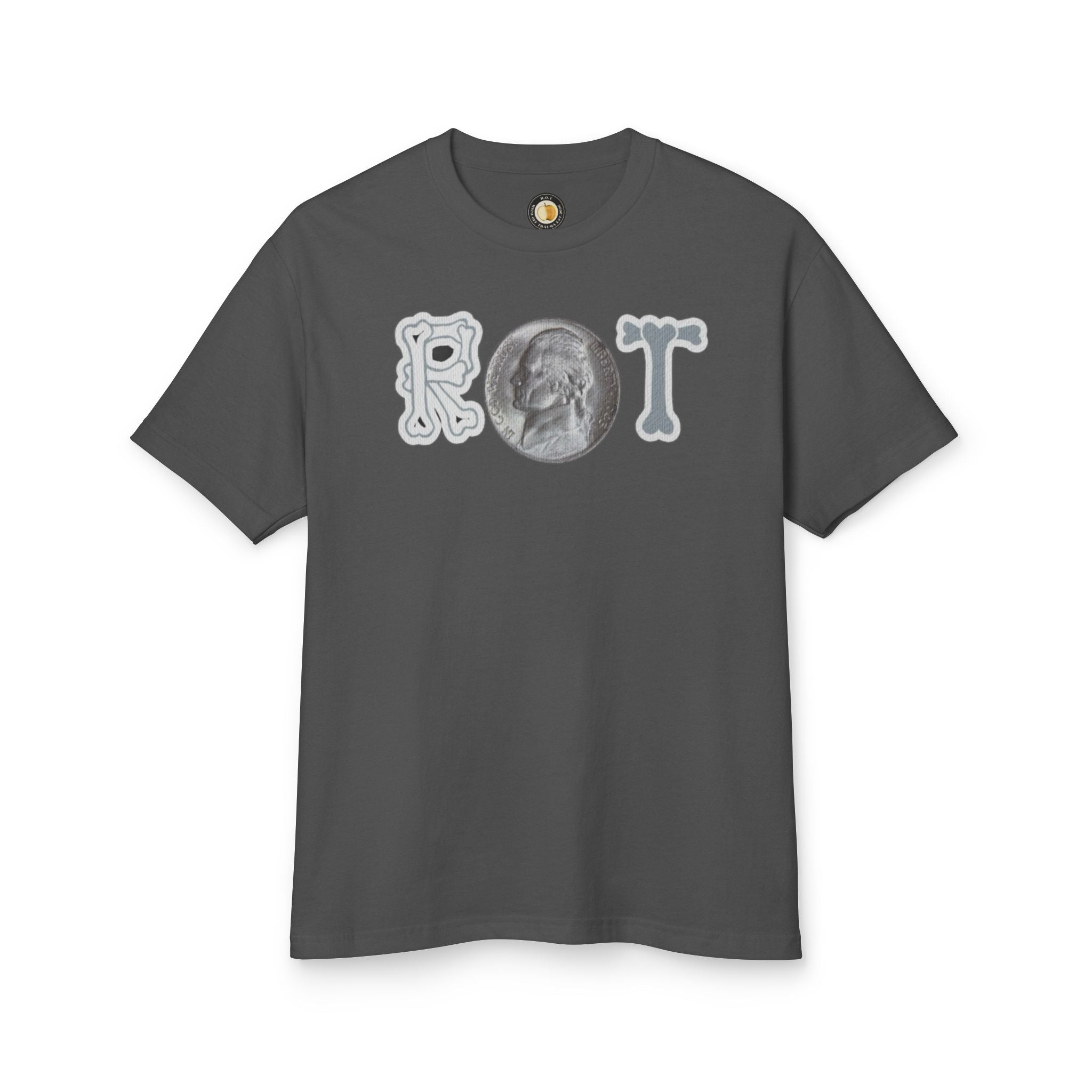 Proof Pain Pays T‑Shirt — Vintage Coin Graphic Short Sleeve Tee