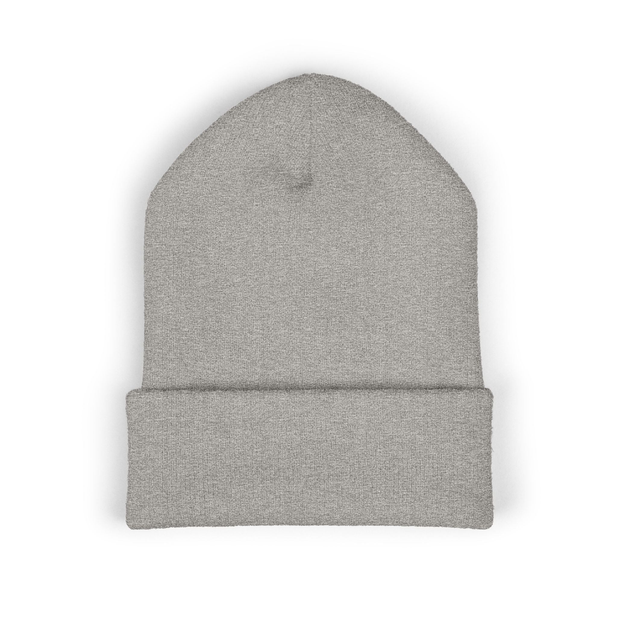 ROT Patch Cuffed Beanie — Classic Knit Winter Hat