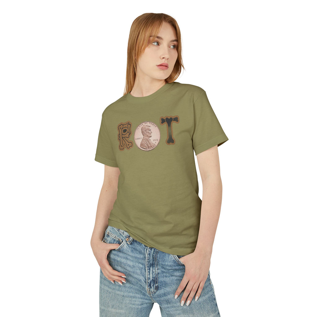 Proof Pain Pays Graphic Tee — Retro Penny Lettering Front, 'Proof Pain Pays' Back