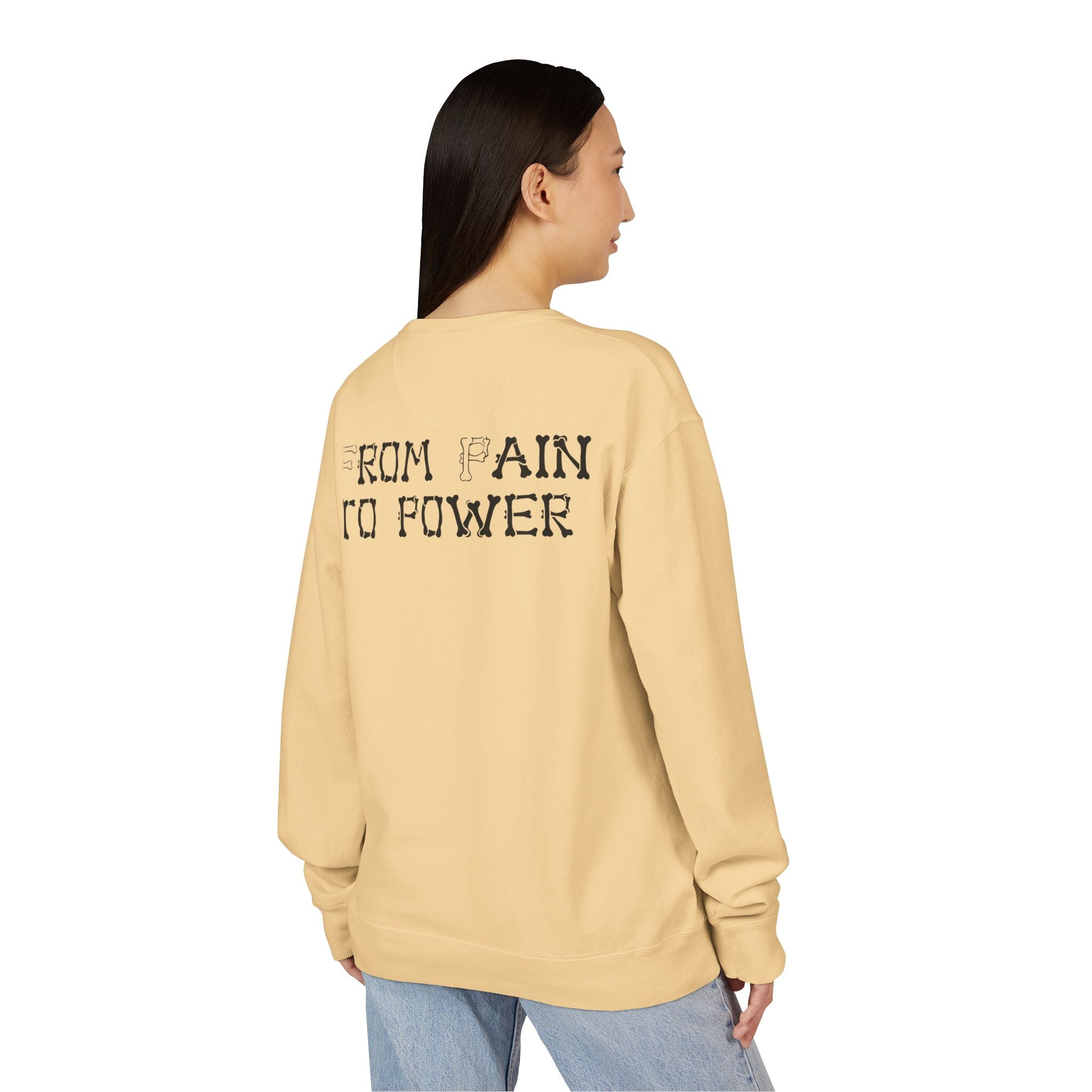 Crewneck Sweatshirt — R.O.T. (Rich Off Trauma) Logo