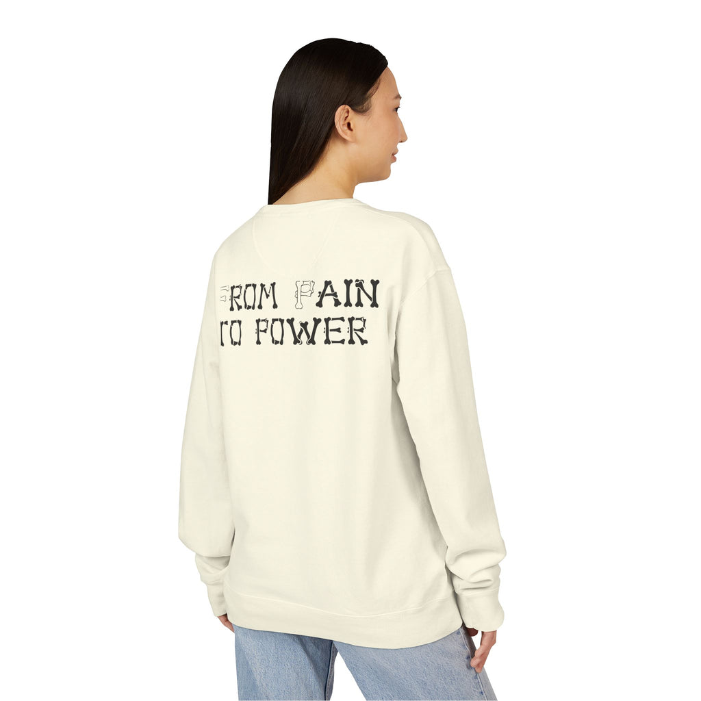 Crewneck Sweatshirt — R.O.T. (Rich Off Trauma) Logo