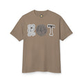 Proof Pain Pays Graphic Tee — Distressed Gothic Lettering Cotton T‑Shirt