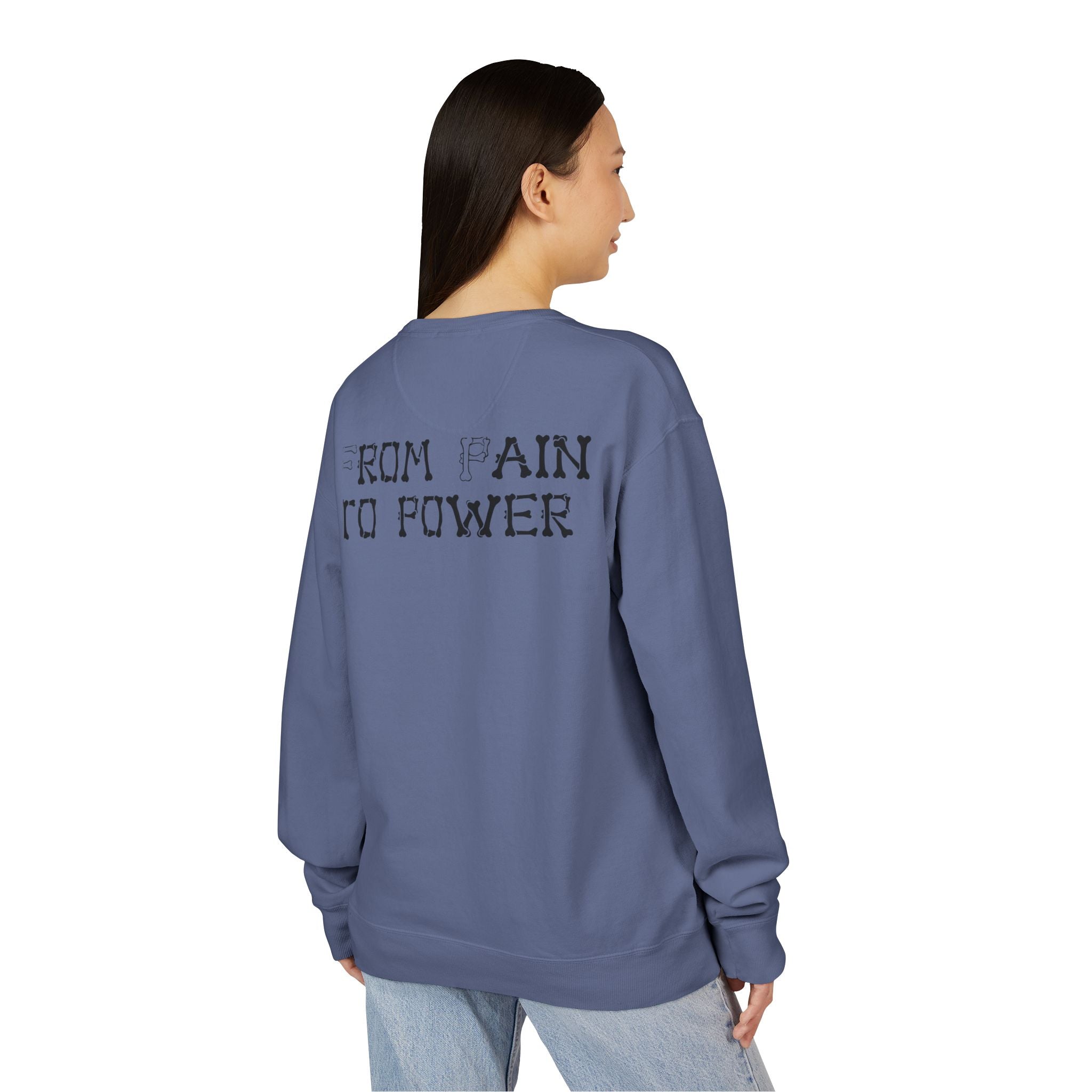 Crewneck Sweatshirt — R.O.T. (Rich Off Trauma) Logo