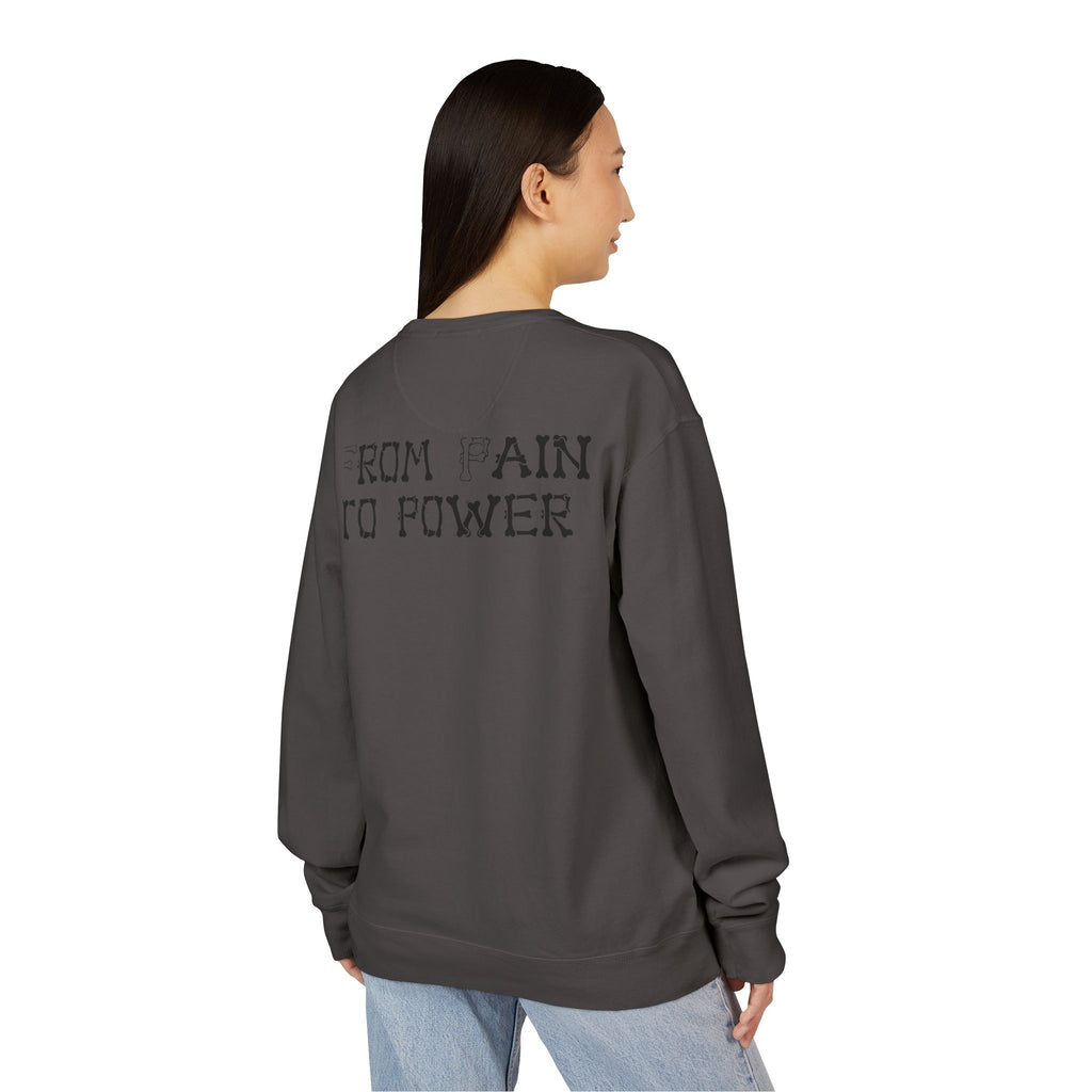 Crewneck Sweatshirt — R.O.T. (Rich Off Trauma) Logo