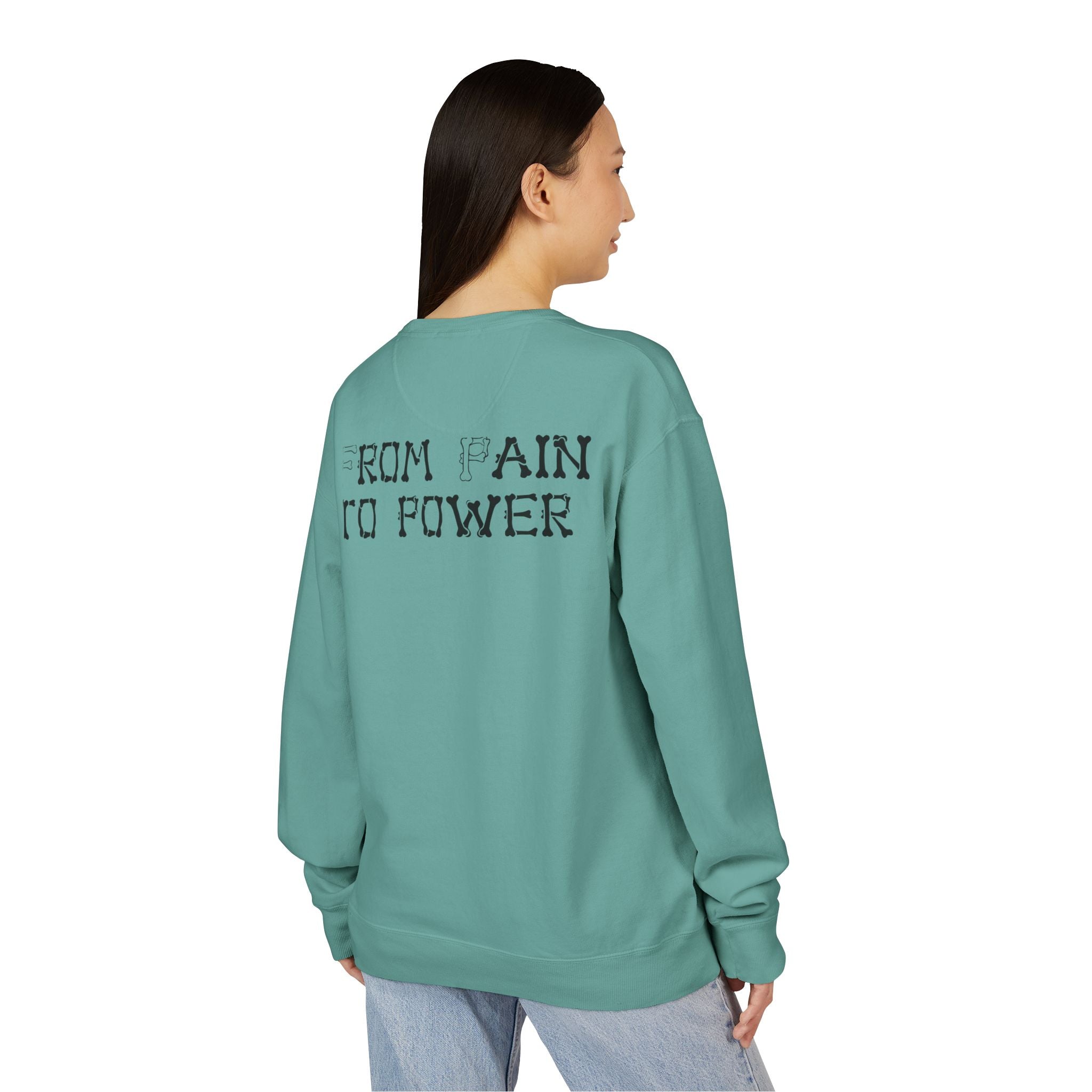 Crewneck Sweatshirt — R.O.T. (Rich Off Trauma) Logo
