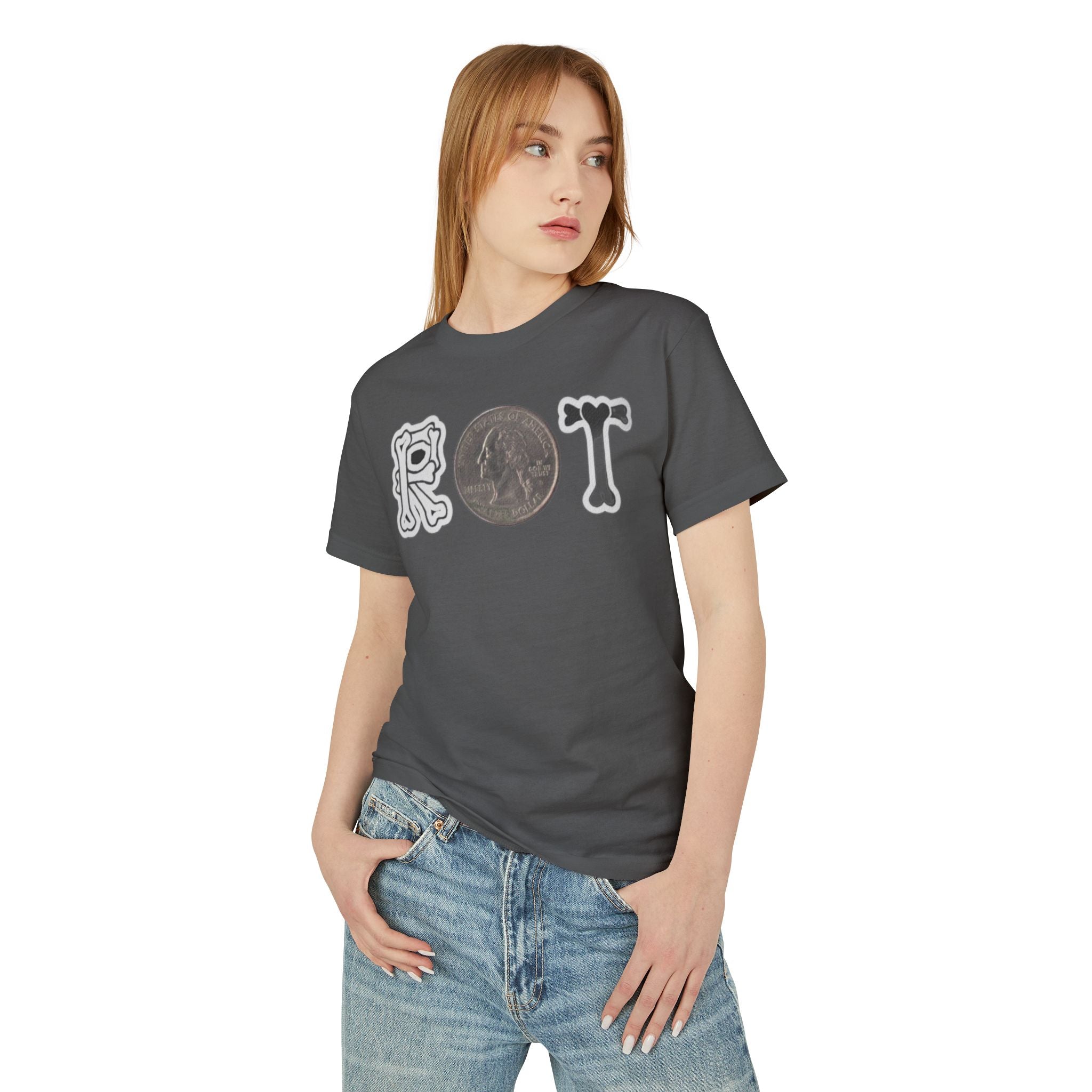 Proof Pain Pays Graphic Tee — Distressed Gothic Lettering Cotton T‑Shirt