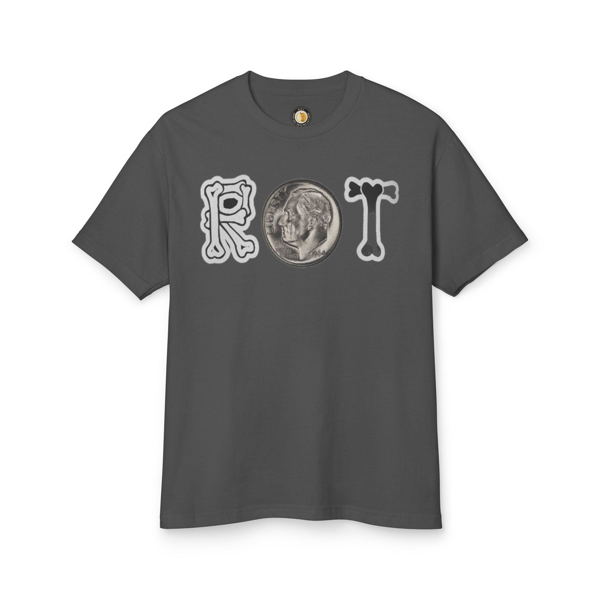 Proof Pain Pays Cotton Tee — ROT Coin Front & 'PROOF PAIN PAYS' Back