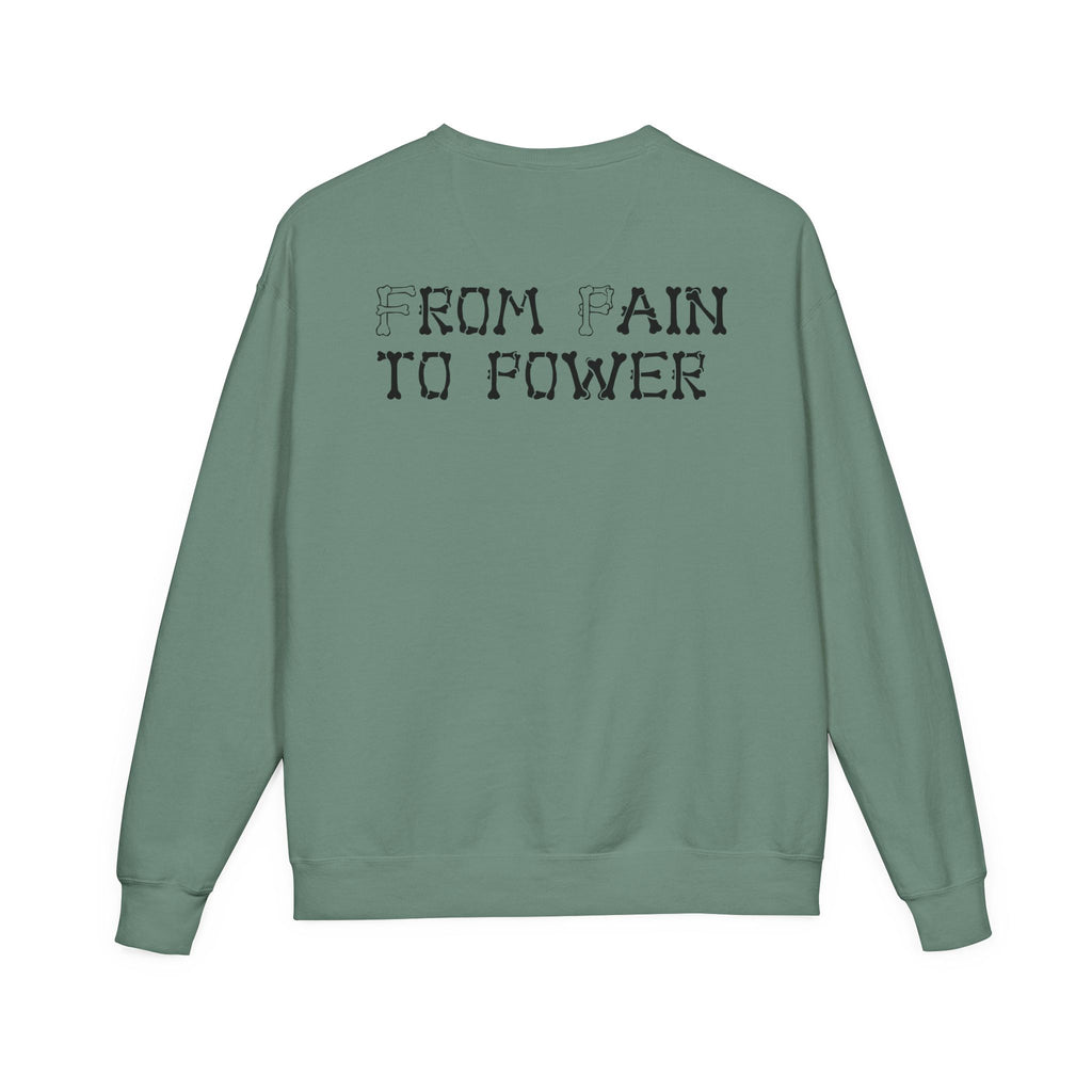 Crewneck Sweatshirt — R.O.T. (Rich Off Trauma) Logo