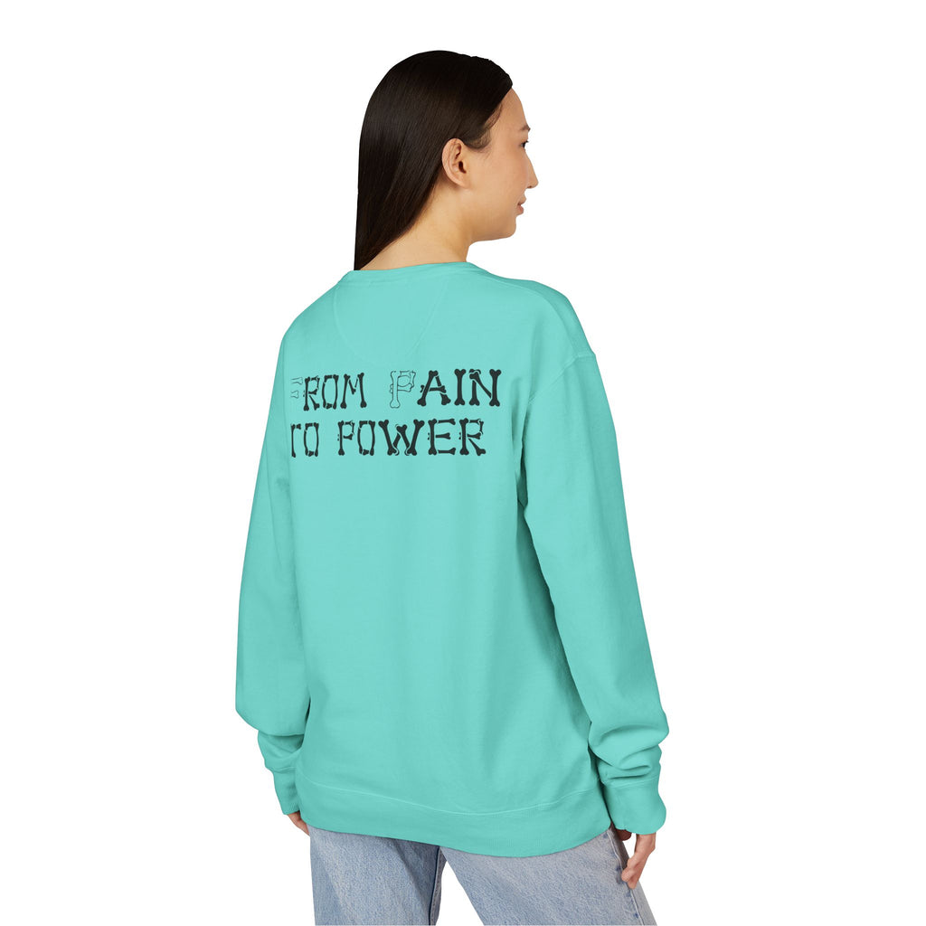 Crewneck Sweatshirt — R.O.T. (Rich Off Trauma) Logo