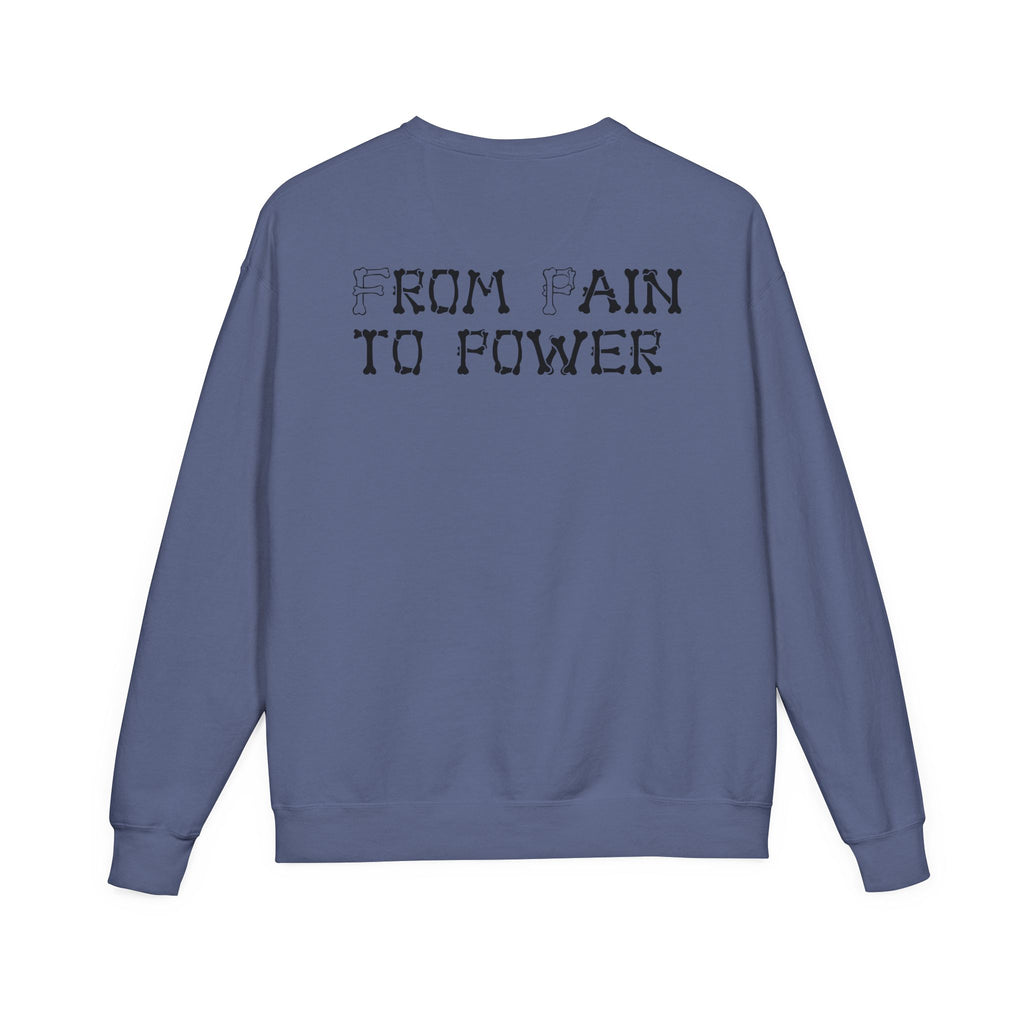 Crewneck Sweatshirt — R.O.T. (Rich Off Trauma) Logo