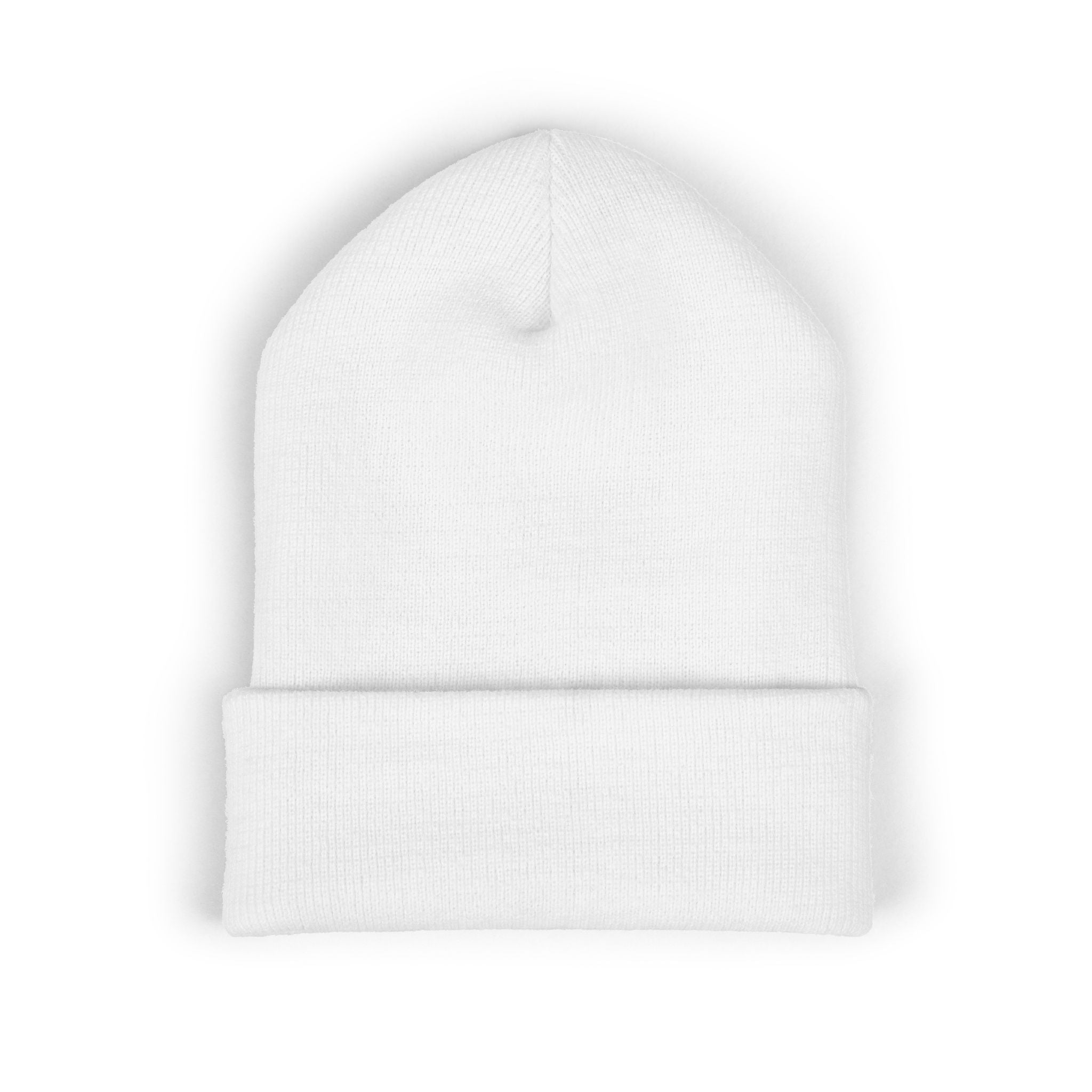 Broken ROT Patch Cuffed Beanie — Classic Knit Winter Hat