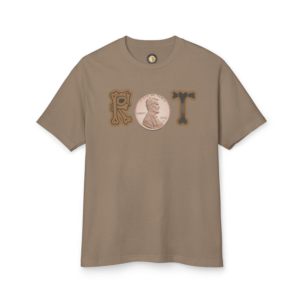 Proof Pain Pays Graphic Tee — Retro Penny Lettering Front, 'Proof Pain Pays' Back