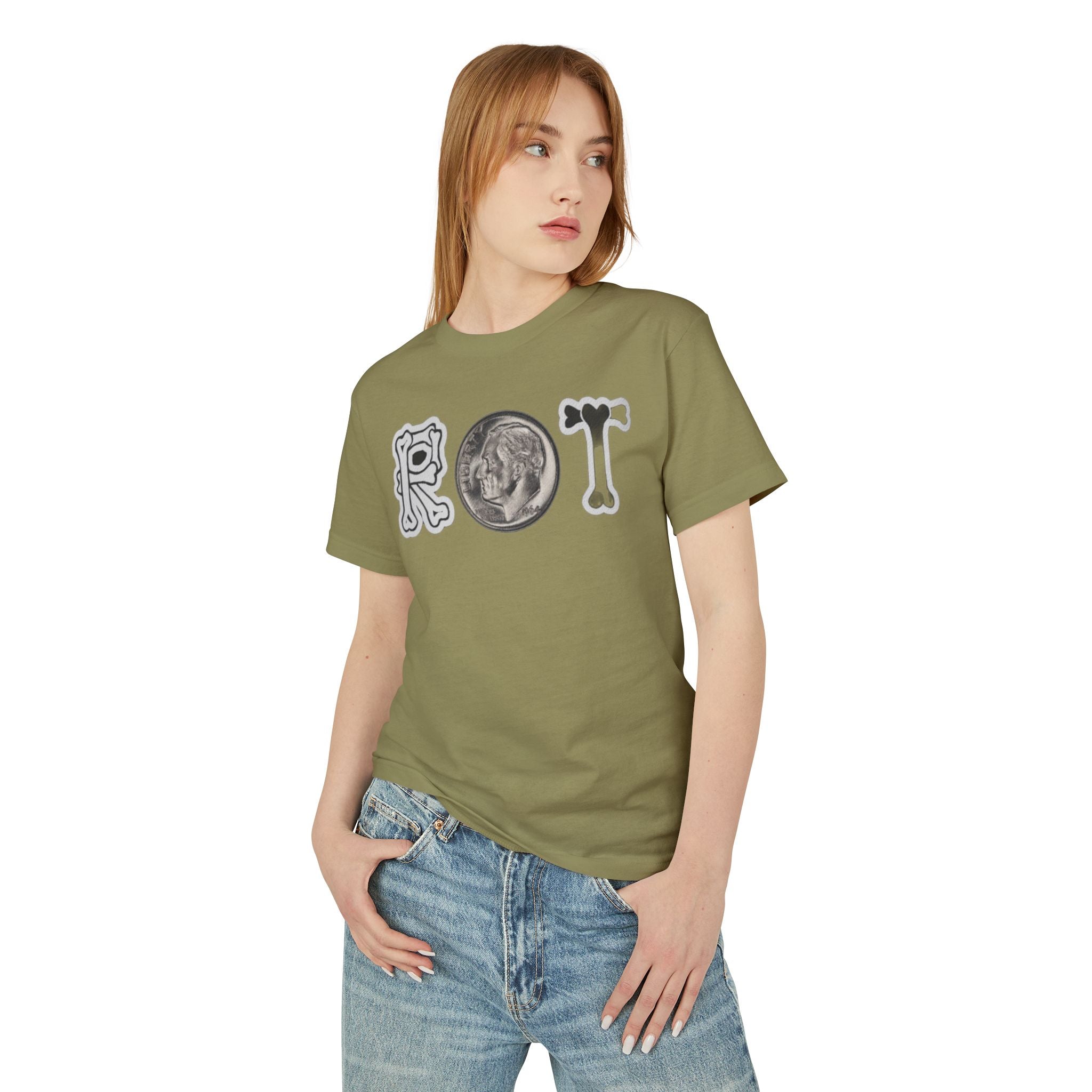 Proof Pain Pays Cotton Tee — ROT Coin Front & 'PROOF PAIN PAYS' Back