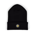 ROT Patch Cuffed Beanie — Classic Knit Winter Hat