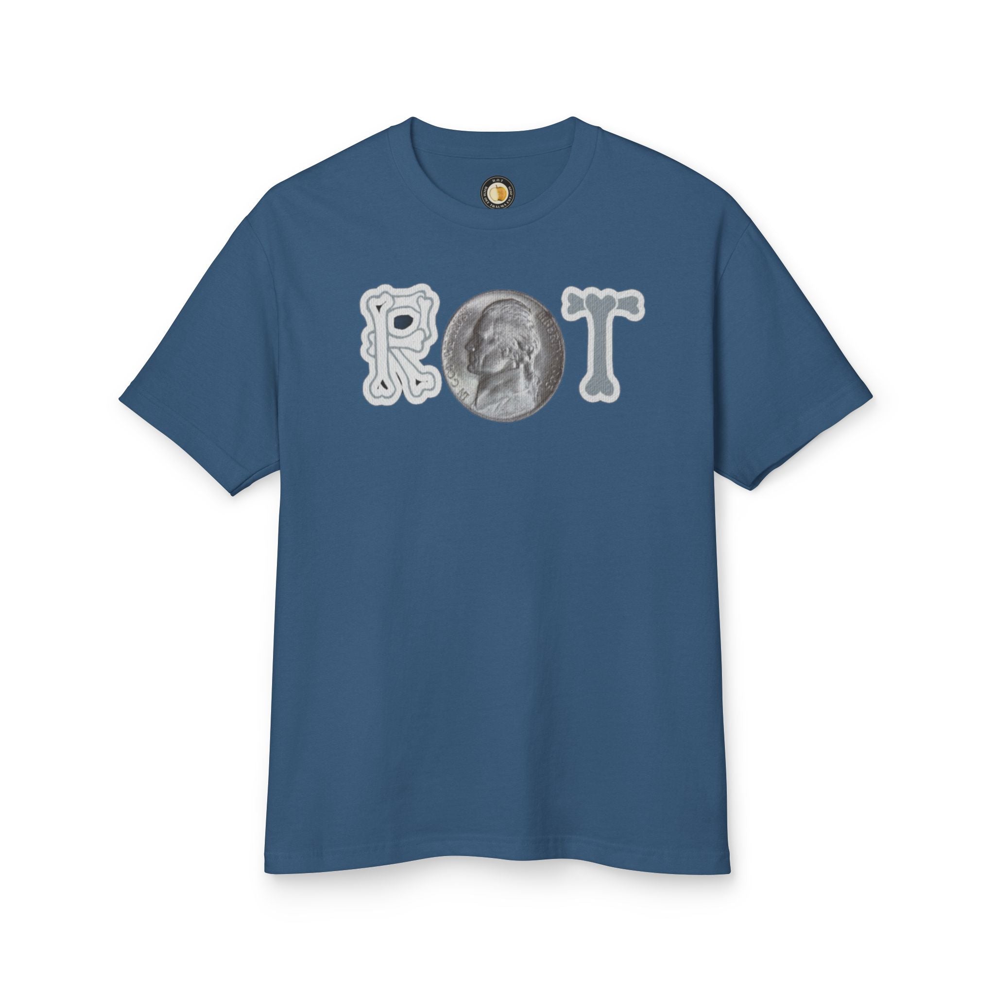 Proof Pain Pays T‑Shirt — Vintage Coin Graphic Short Sleeve Tee