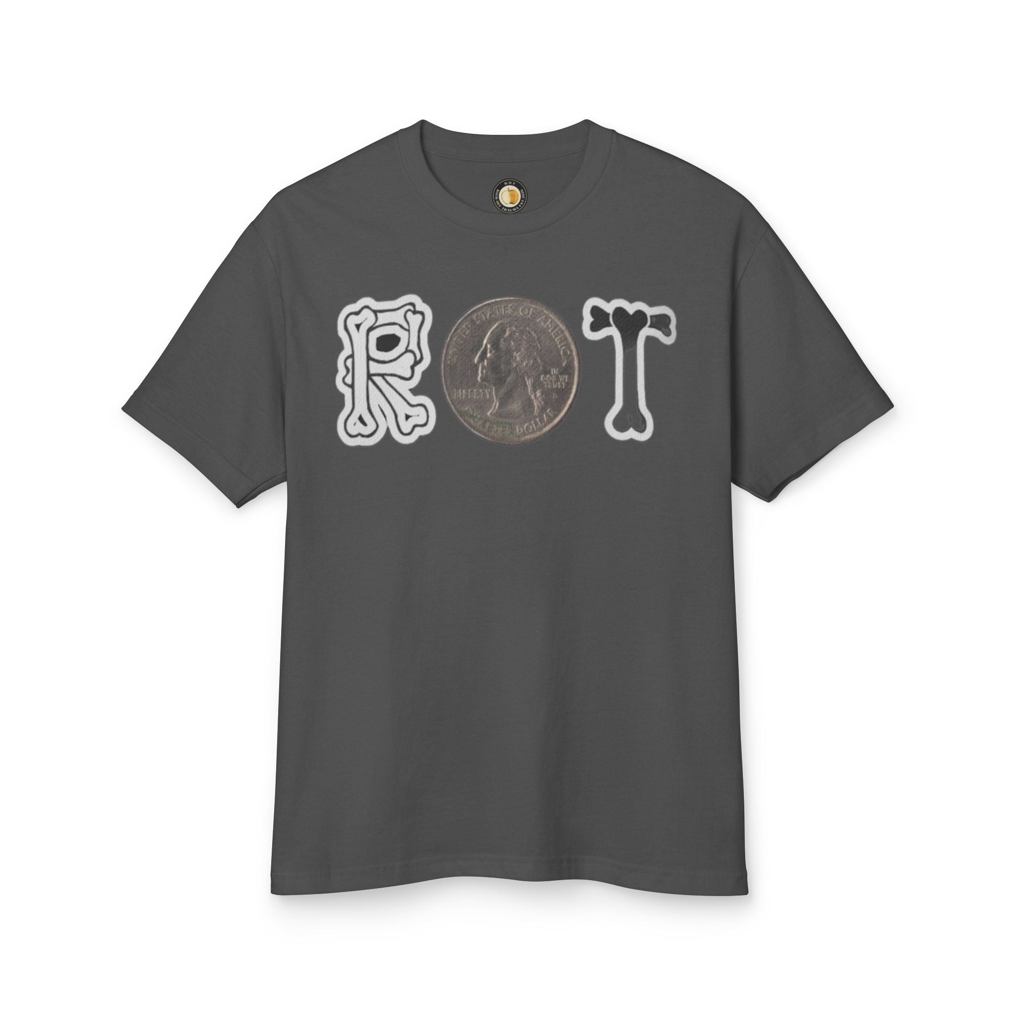Proof Pain Pays Graphic Tee — Distressed Gothic Lettering Cotton T‑Shirt