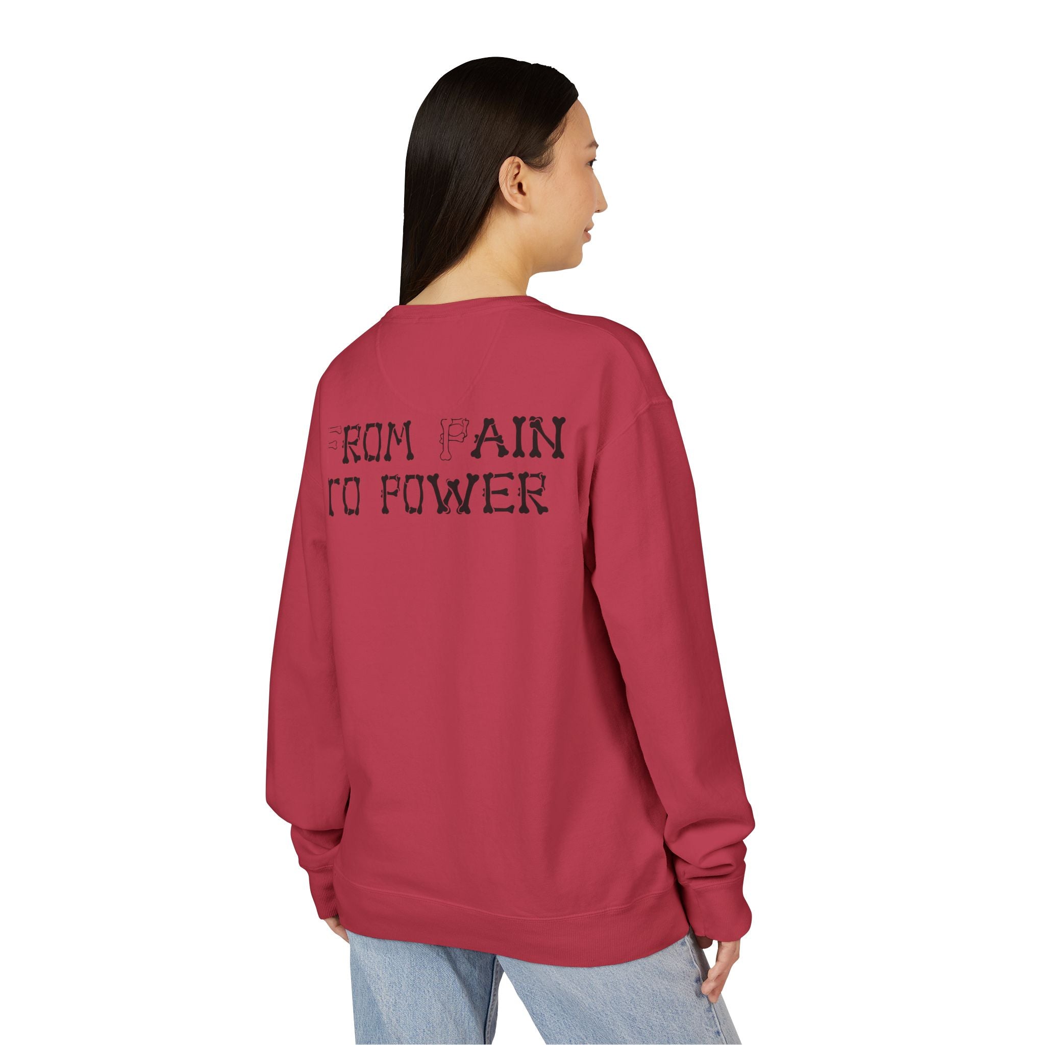 Crewneck Sweatshirt — R.O.T. (Rich Off Trauma) Logo