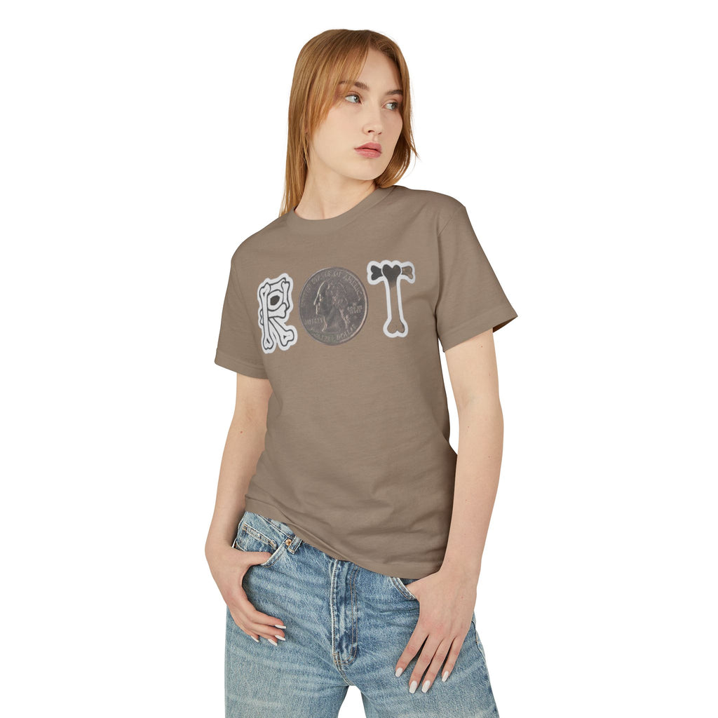 Proof Pain Pays Graphic Tee — Distressed Gothic Lettering Cotton T‑Shirt