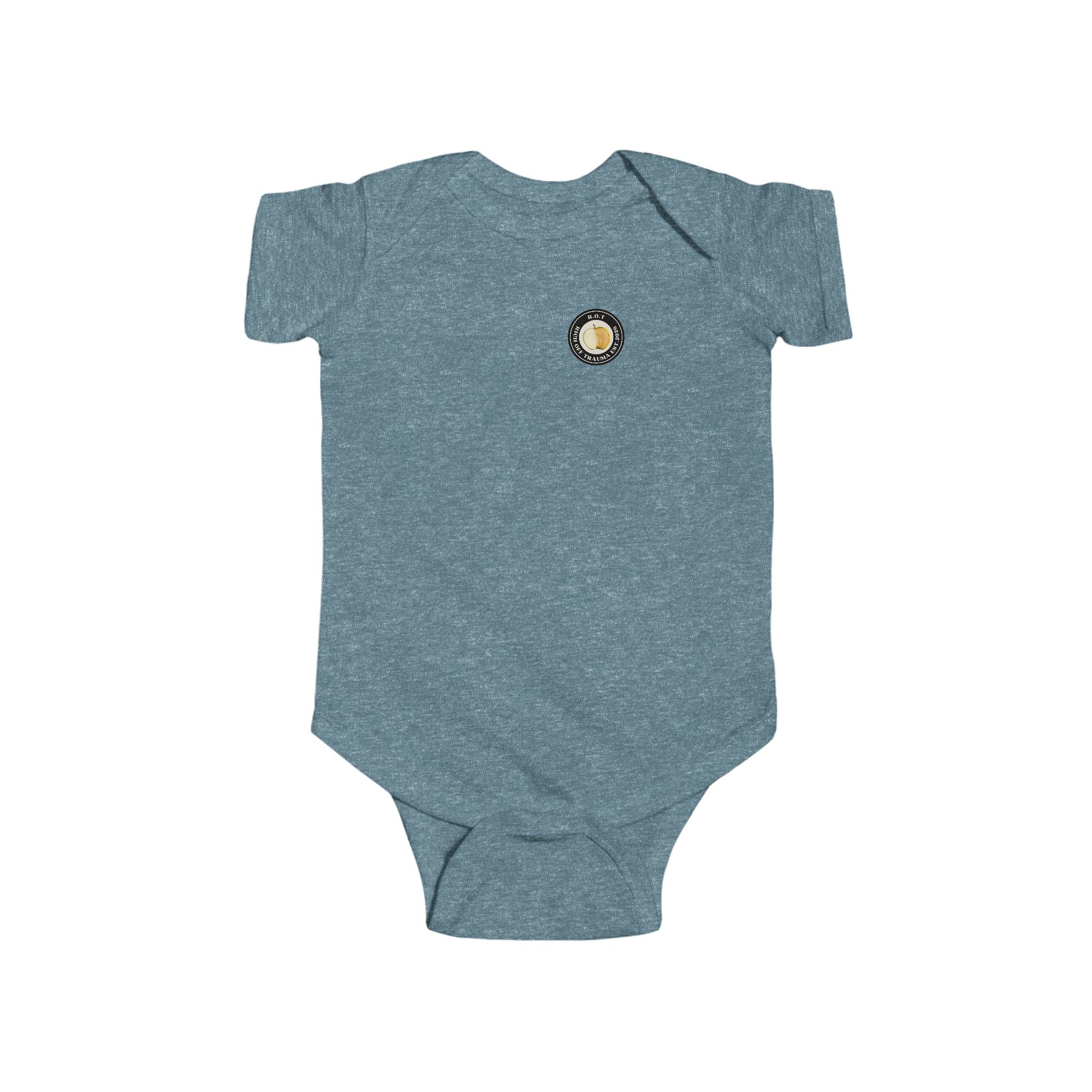 Infant Bodysuit "Made It Out" Minimal Logo Baby Onesie