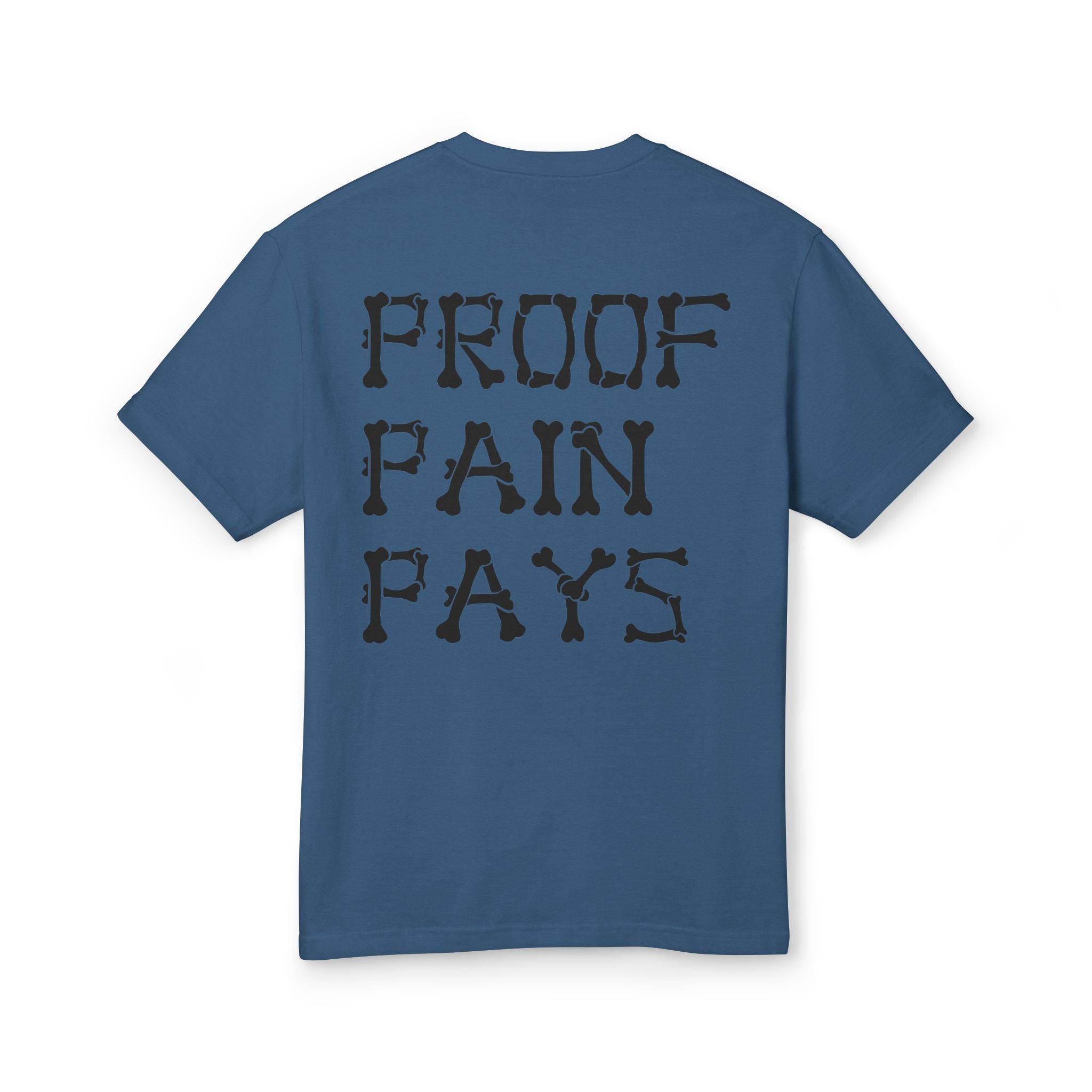 Proof Pain Pays T‑Shirt — Vintage Coin Graphic Short Sleeve Tee