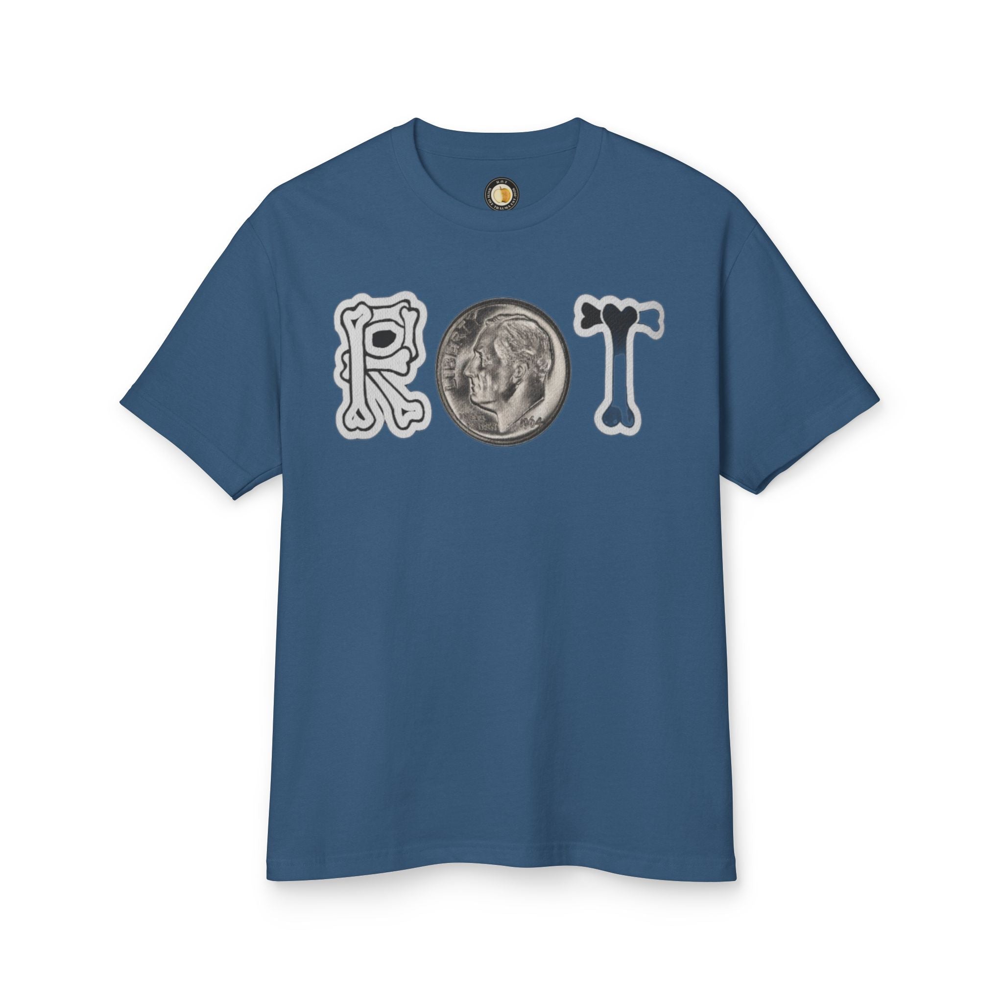 Proof Pain Pays Cotton Tee — ROT Coin Front & 'PROOF PAIN PAYS' Back