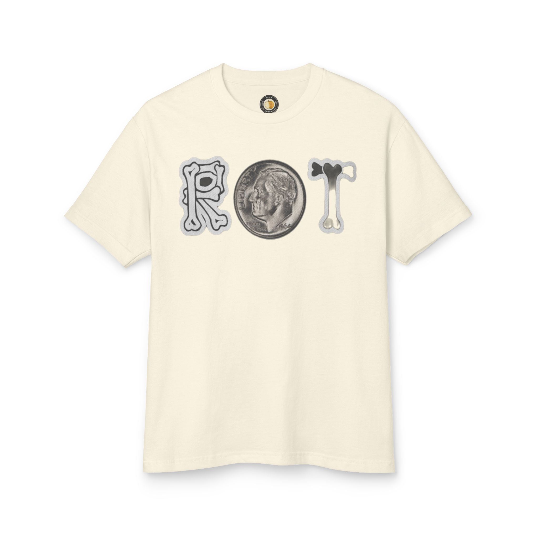 Proof Pain Pays Cotton Tee — ROT Coin Front & 'PROOF PAIN PAYS' Back