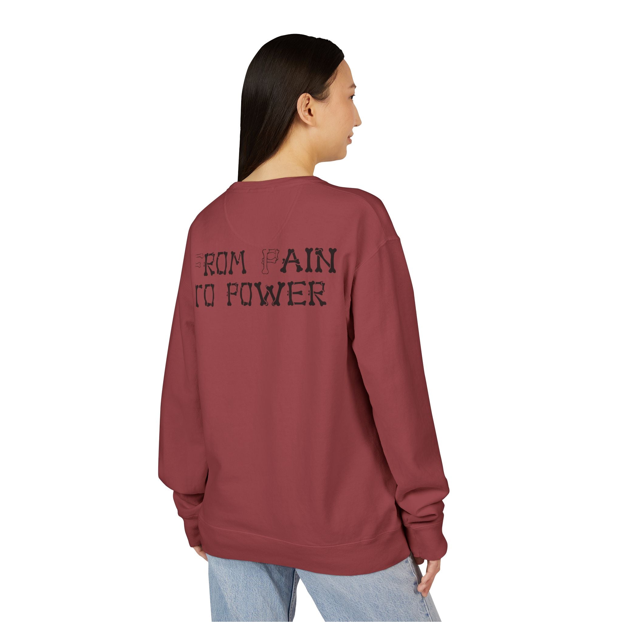 Crewneck Sweatshirt — R.O.T. (Rich Off Trauma) Logo