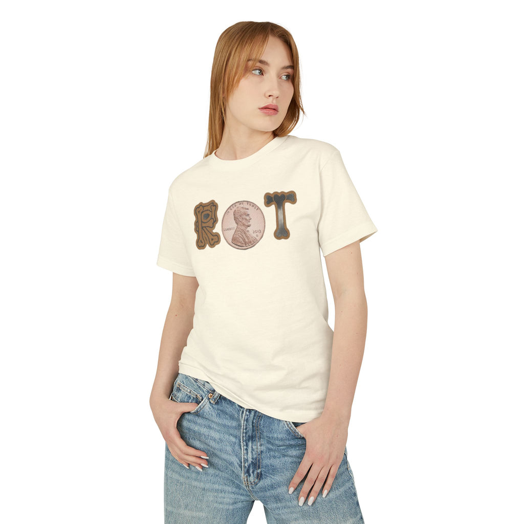 Proof Pain Pays Graphic Tee — Retro Penny Lettering Front, 'Proof Pain Pays' Back