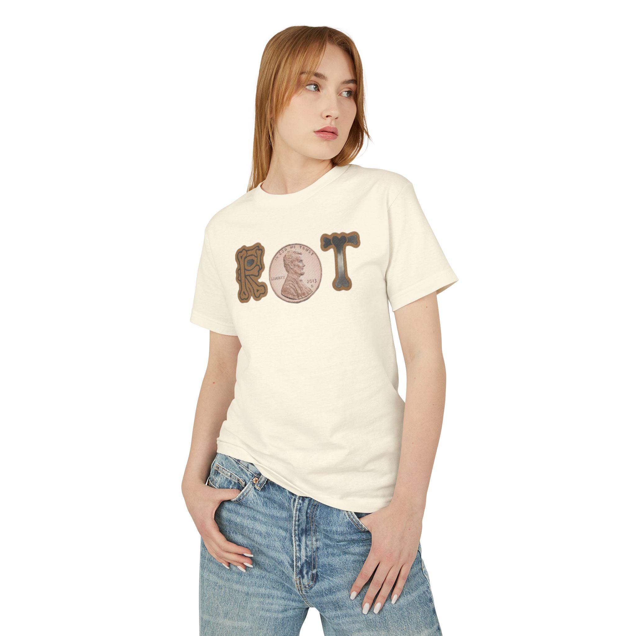 Proof Pain Pays Graphic Tee — Retro Penny Lettering Front, 'Proof Pain Pays' Back