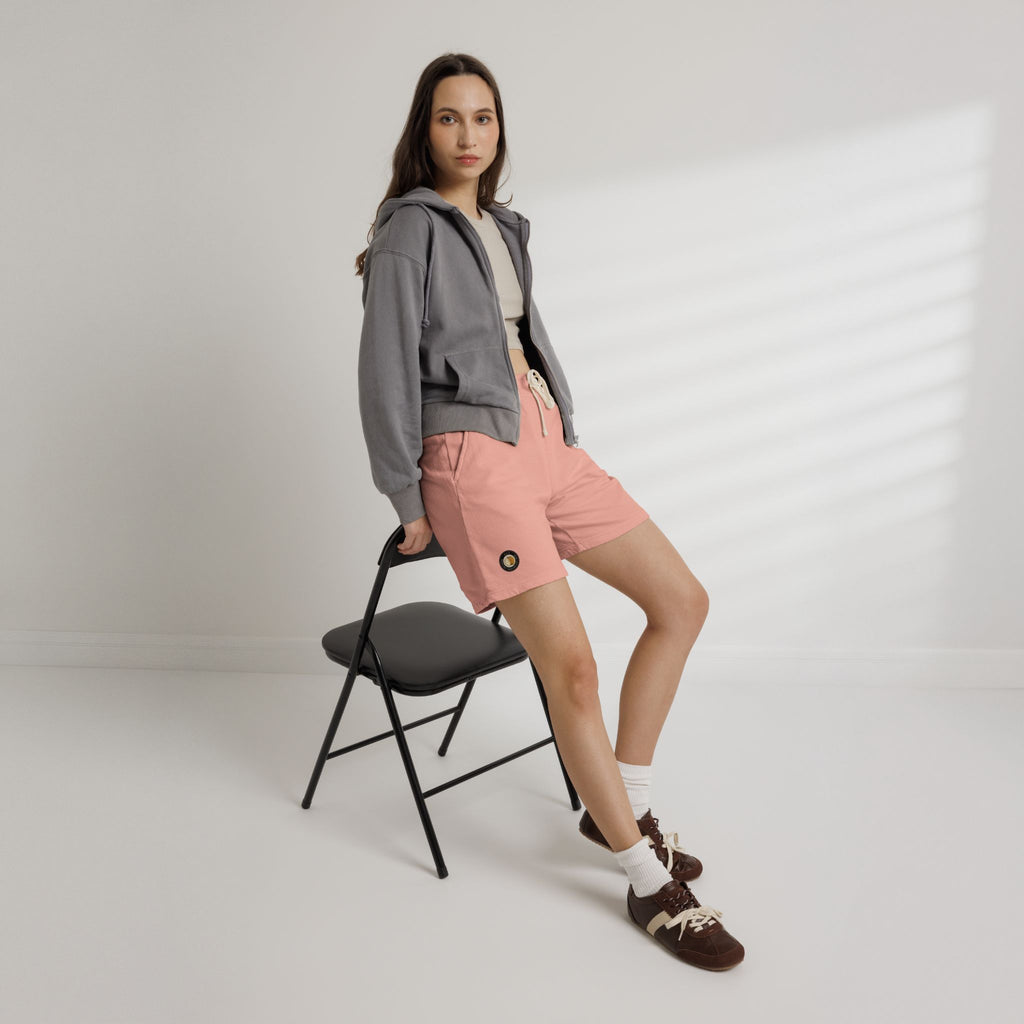 ROT Crew Fleece Sweat Shorts — Garment-Dyed Lightweight Casual Lounge Shorts