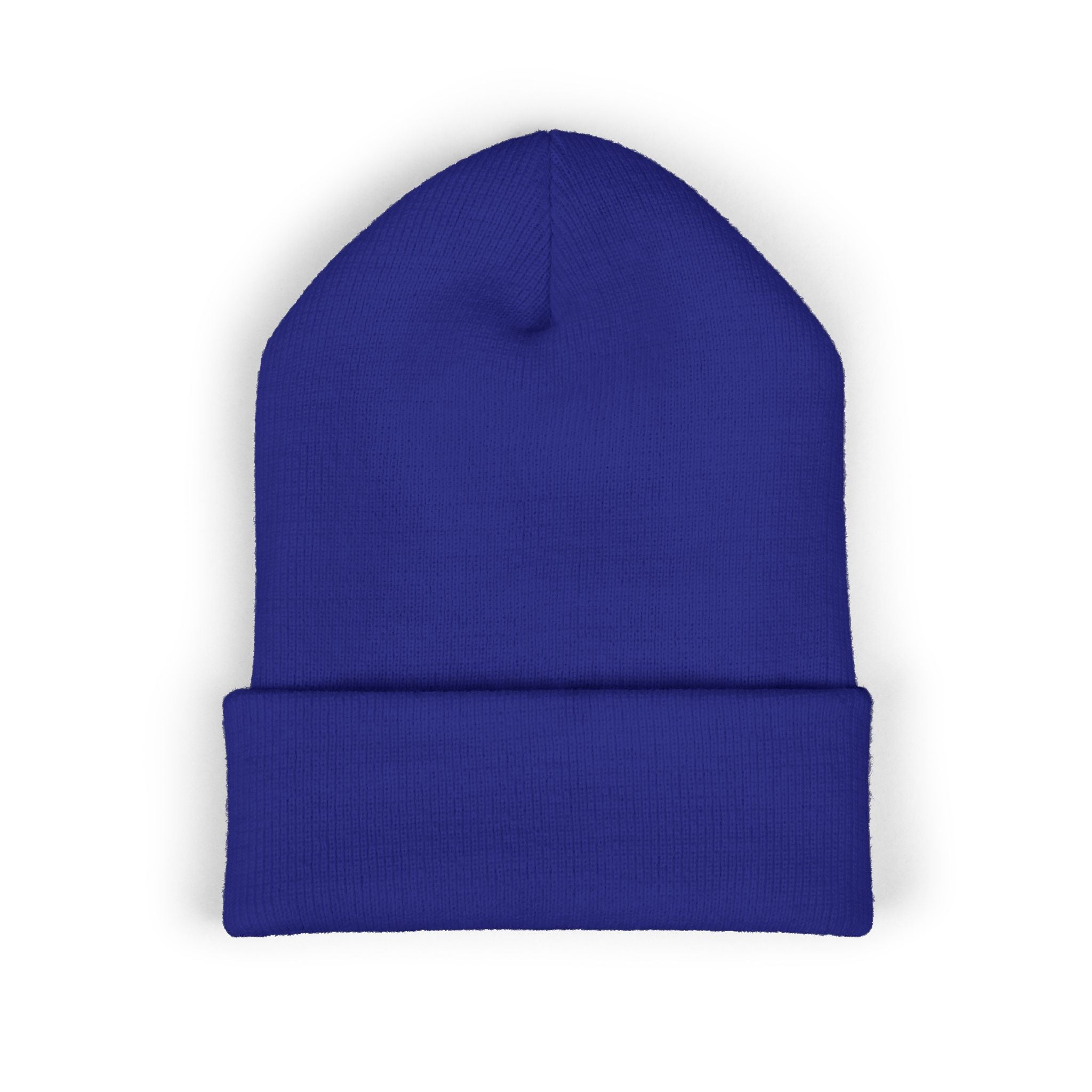 Broken ROT Patch Cuffed Beanie — Classic Knit Winter Hat