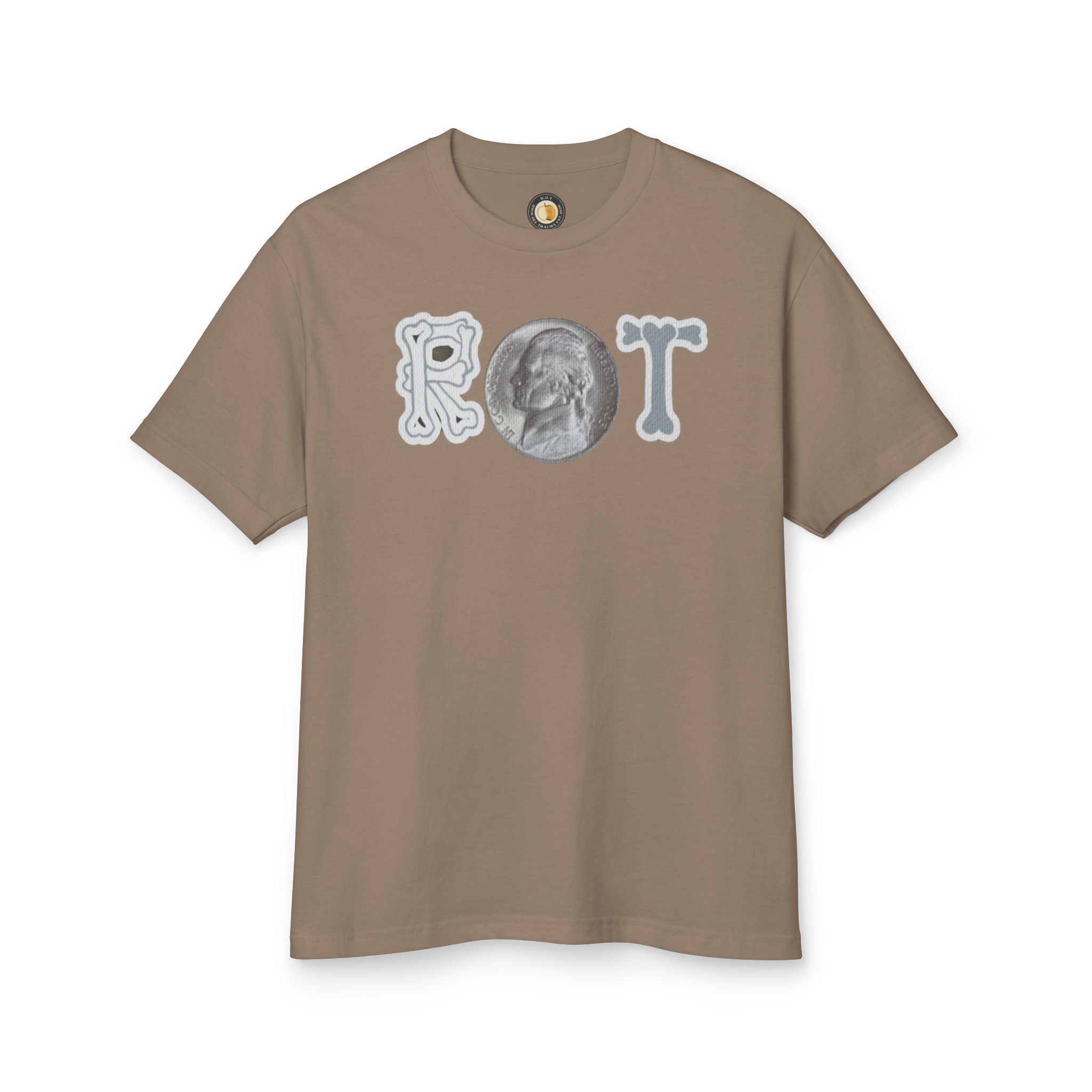Proof Pain Pays T‑Shirt — Vintage Coin Graphic Short Sleeve Tee