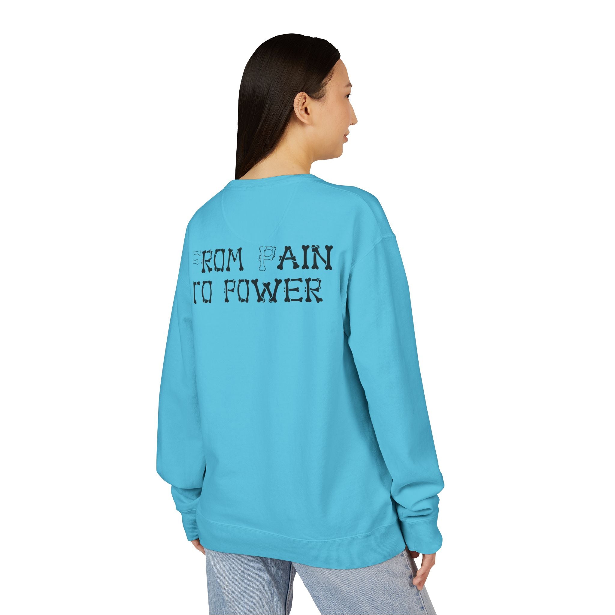 Crewneck Sweatshirt — R.O.T. (Rich Off Trauma) Logo