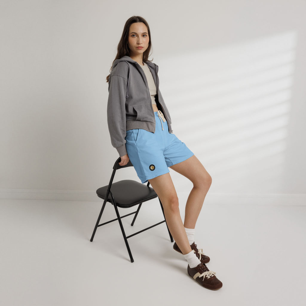 ROT Crew Fleece Sweat Shorts — Garment-Dyed Lightweight Casual Lounge Shorts