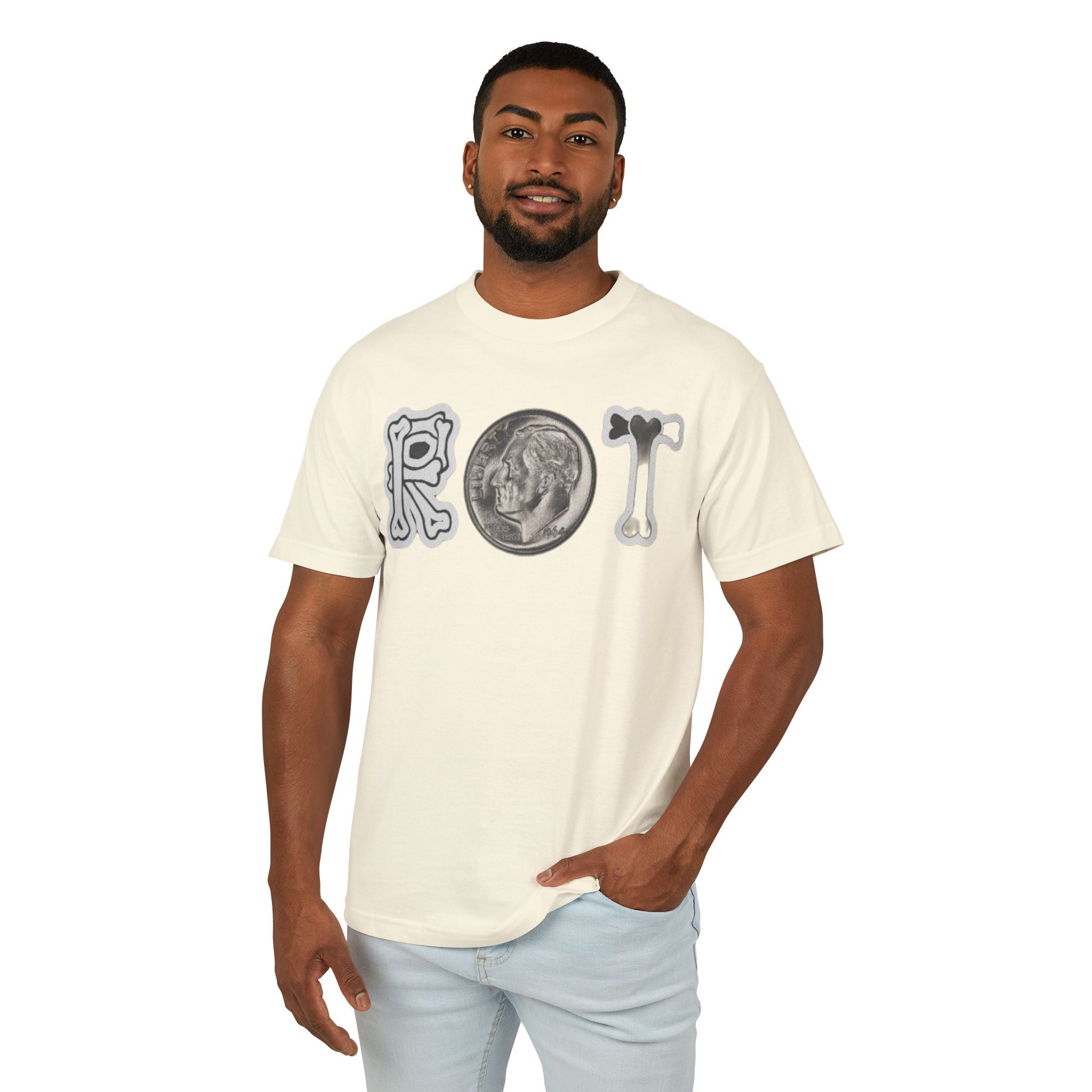 Proof Pain Pays Cotton Tee — ROT Coin Front & 'PROOF PAIN PAYS' Back