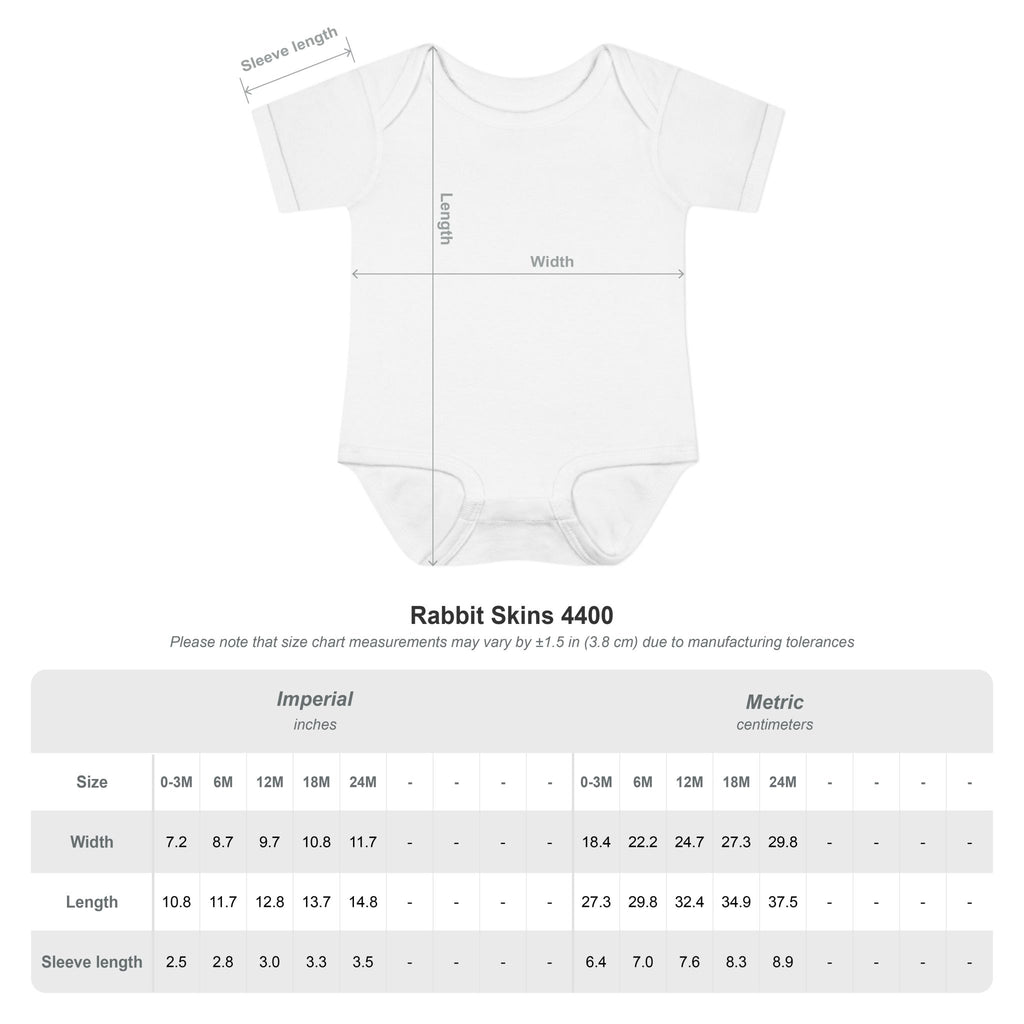 'ROT' Earth Graphic Baby Onesie