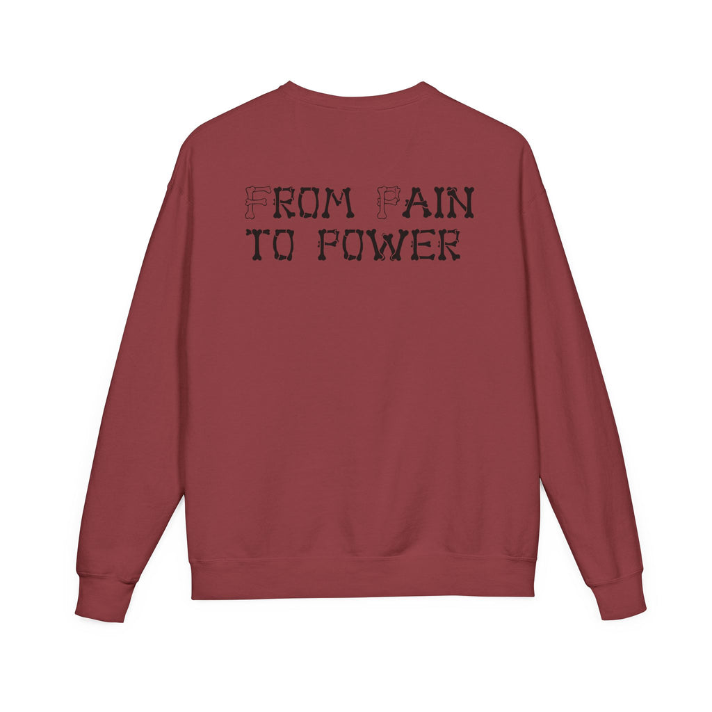 Crewneck Sweatshirt — R.O.T. (Rich Off Trauma) Logo