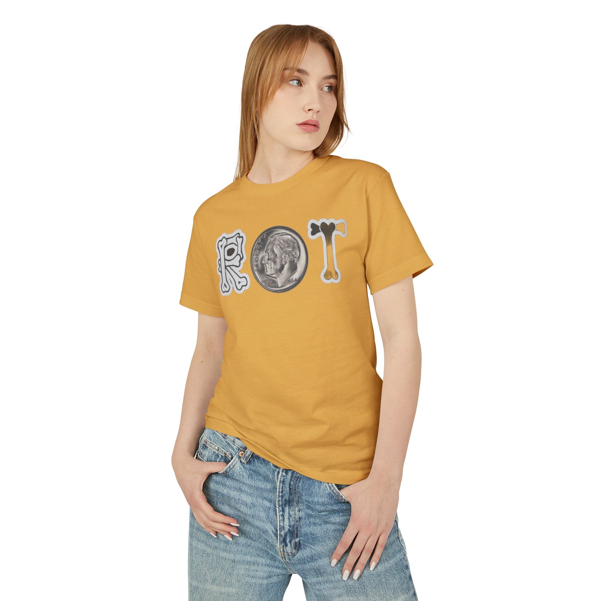 Proof Pain Pays Cotton Tee — ROT Coin Front & 'PROOF PAIN PAYS' Back