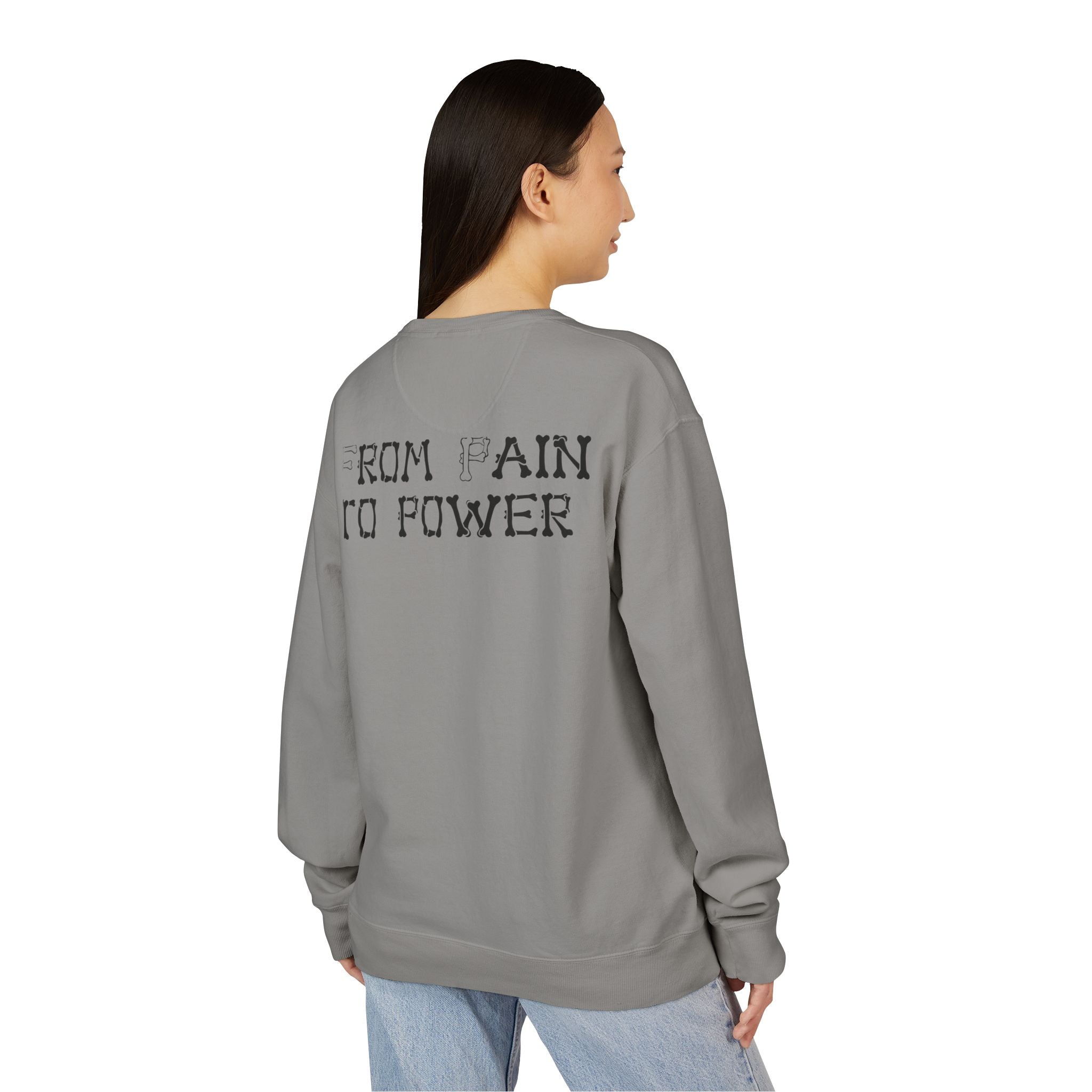 Crewneck Sweatshirt — R.O.T. (Rich Off Trauma) Logo