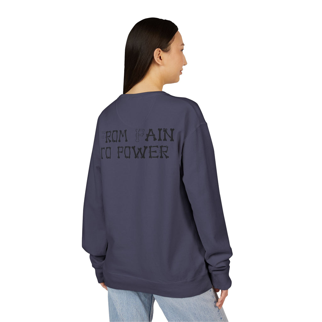 Crewneck Sweatshirt — R.O.T. (Rich Off Trauma) Logo