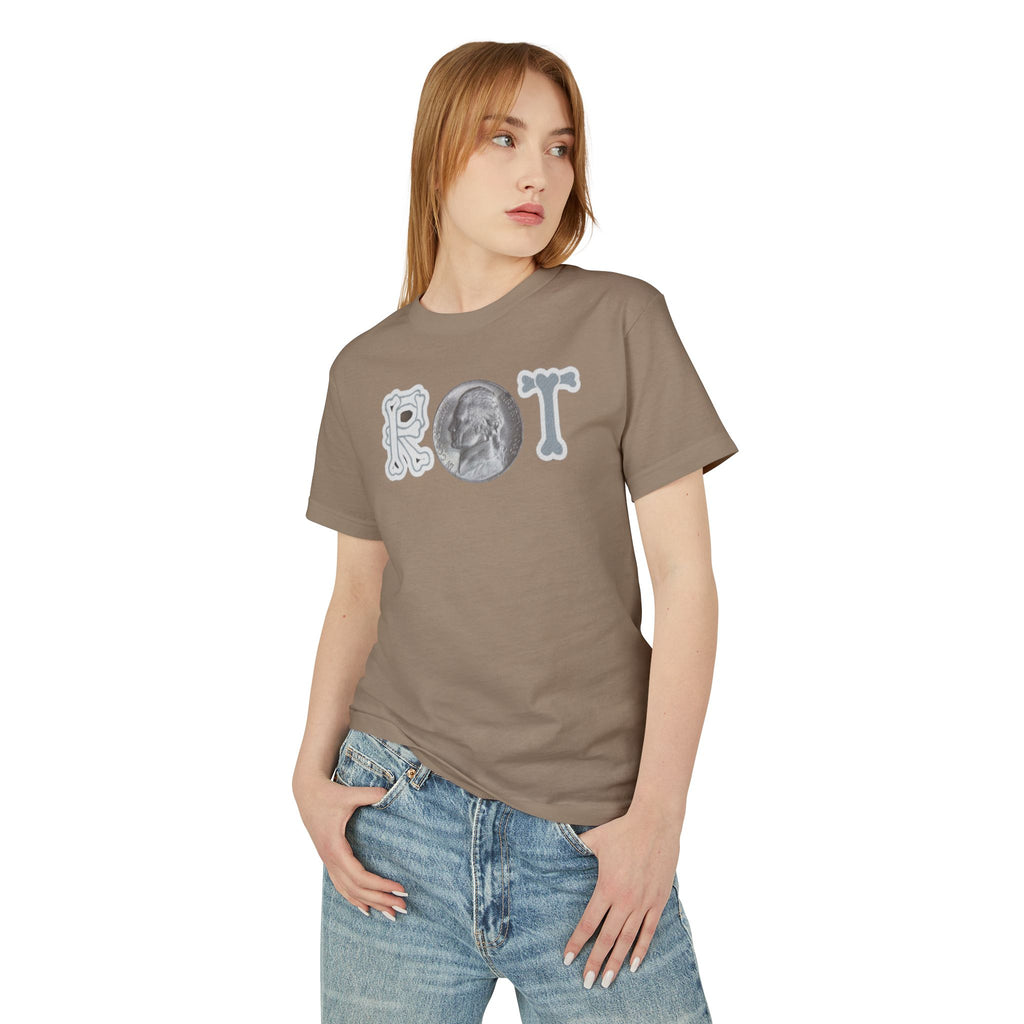 Proof Pain Pays T‑Shirt — Vintage Coin Graphic Short Sleeve Tee