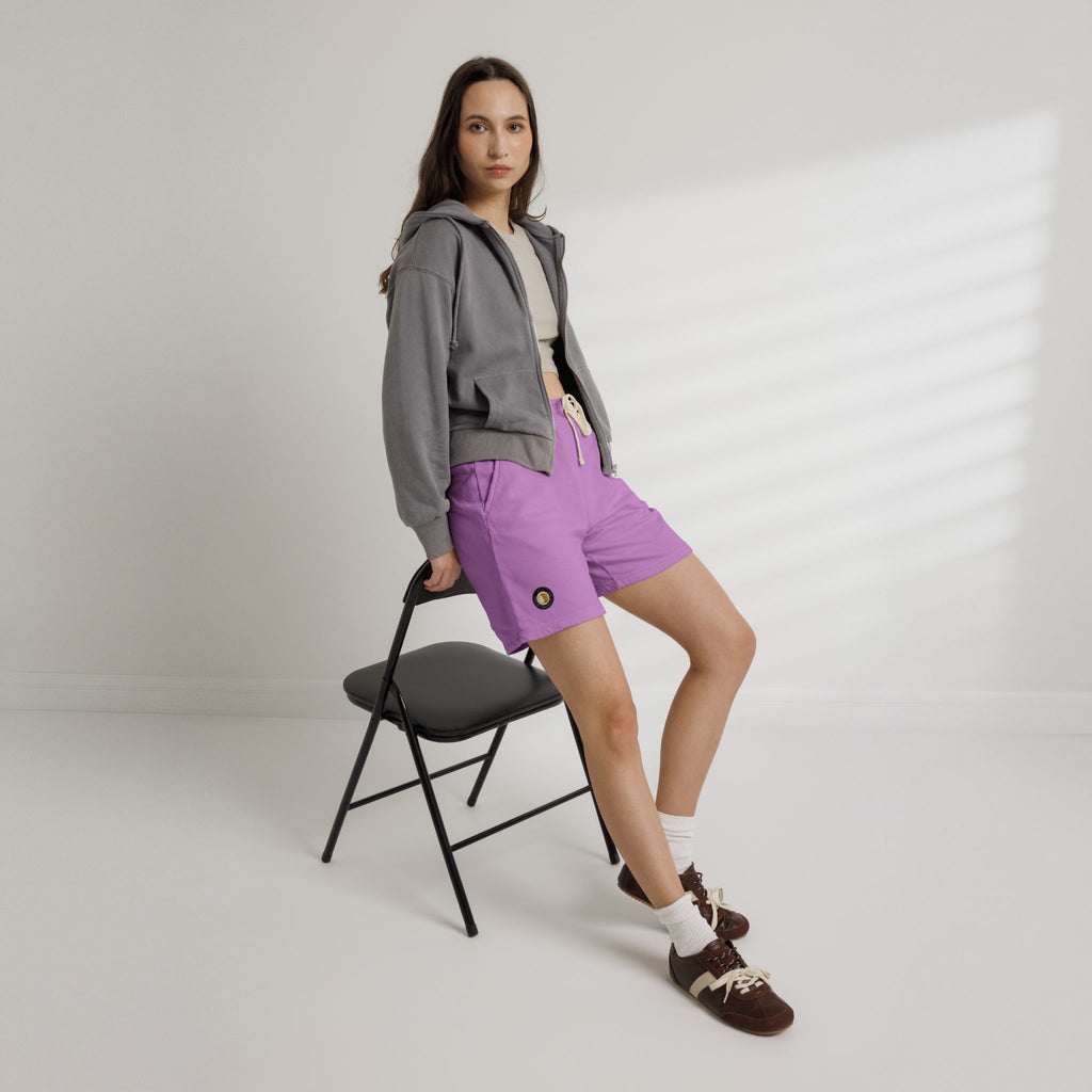 ROT Crew Fleece Sweat Shorts — Garment-Dyed Lightweight Casual Lounge Shorts