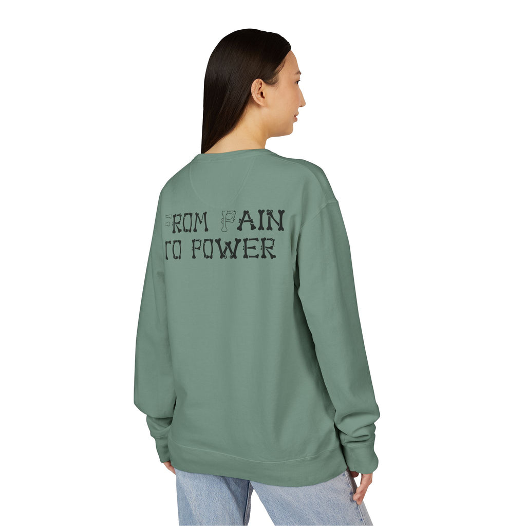 Crewneck Sweatshirt — R.O.T. (Rich Off Trauma) Logo